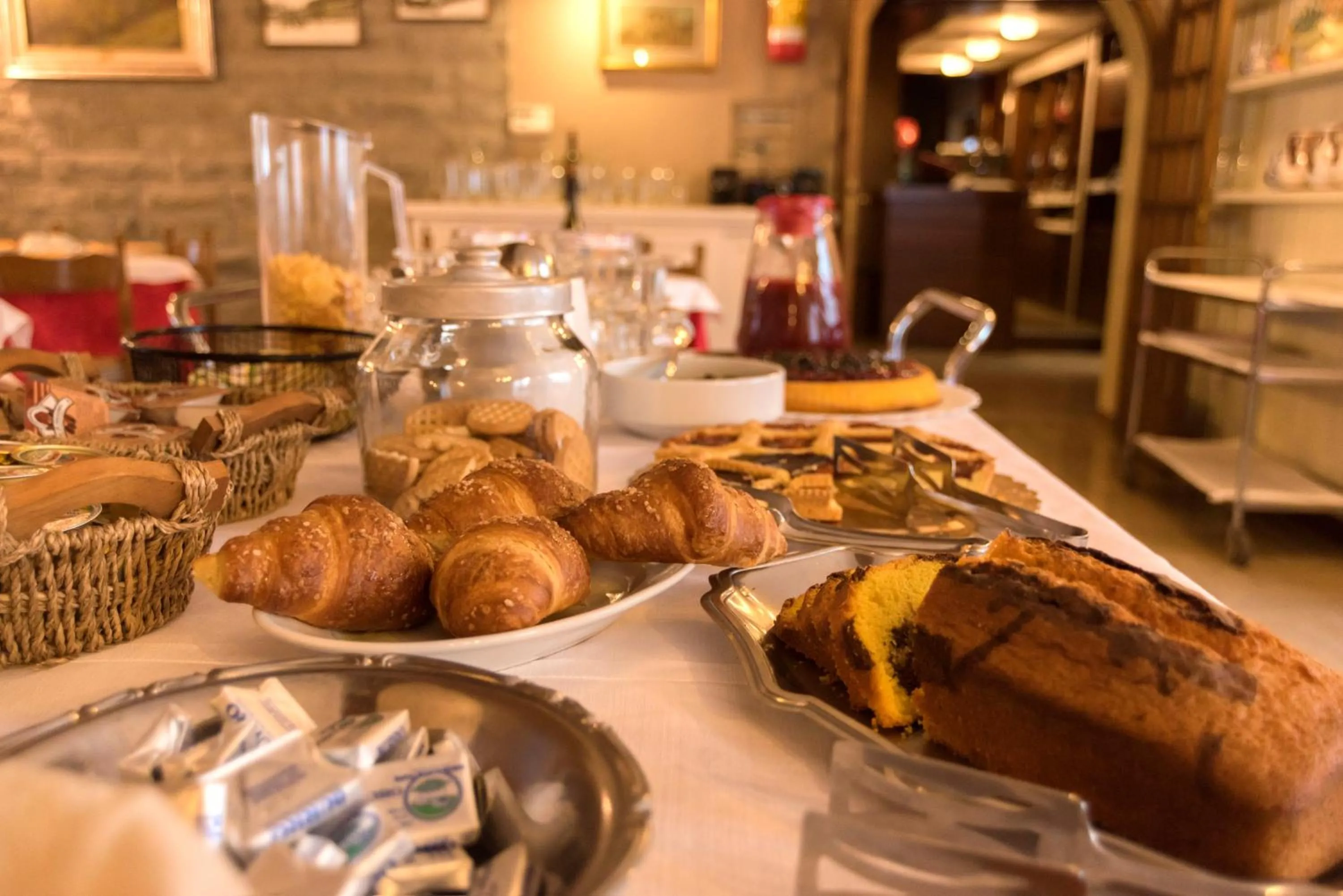 Breakfast in Albergo Bucaneve