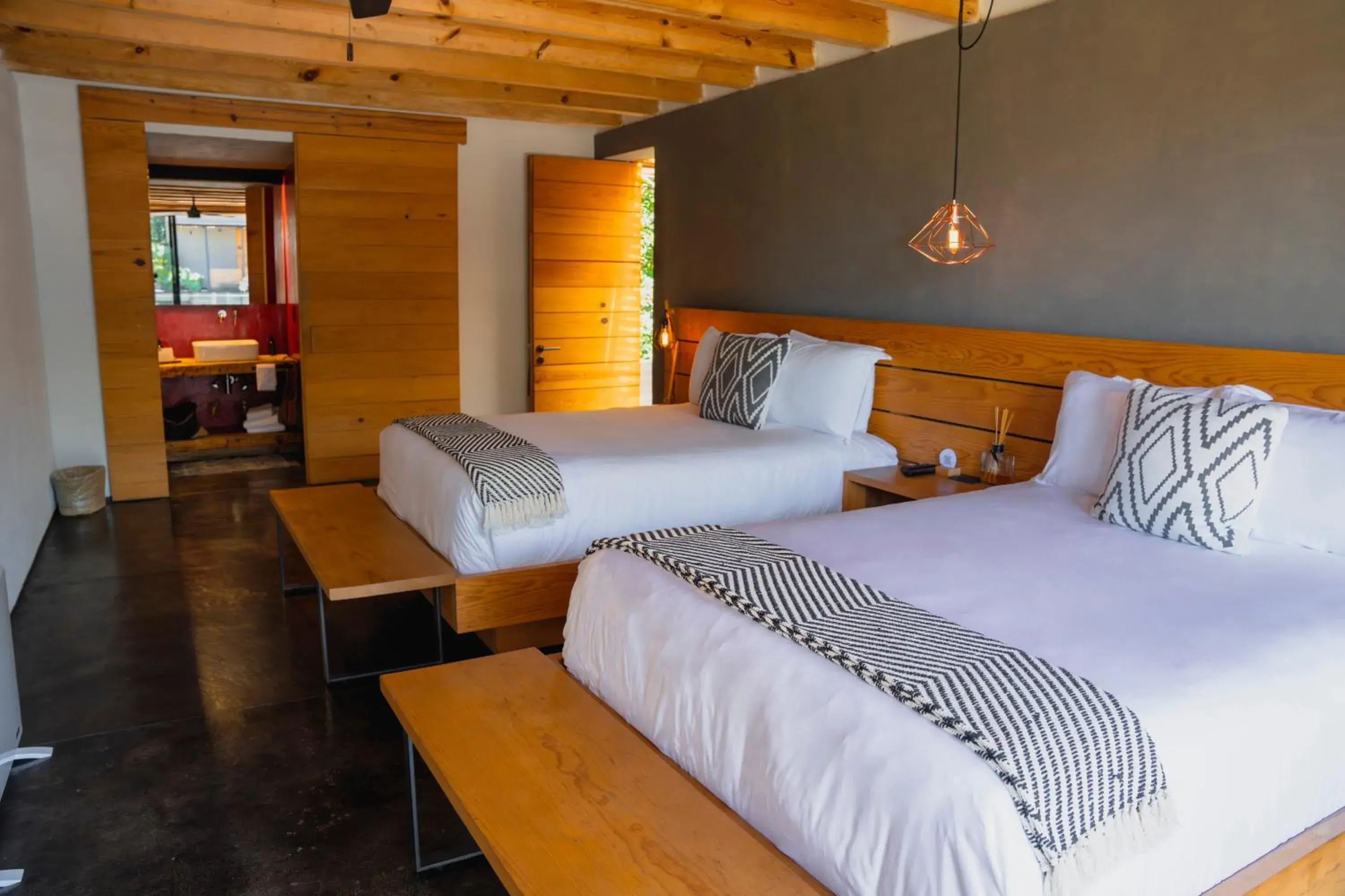 Double Room with Two Double Beds in Casa Chichipicas Hotel Boutique Double Room with Two Double Beds in Casa Chichipicas Hotel Boutique