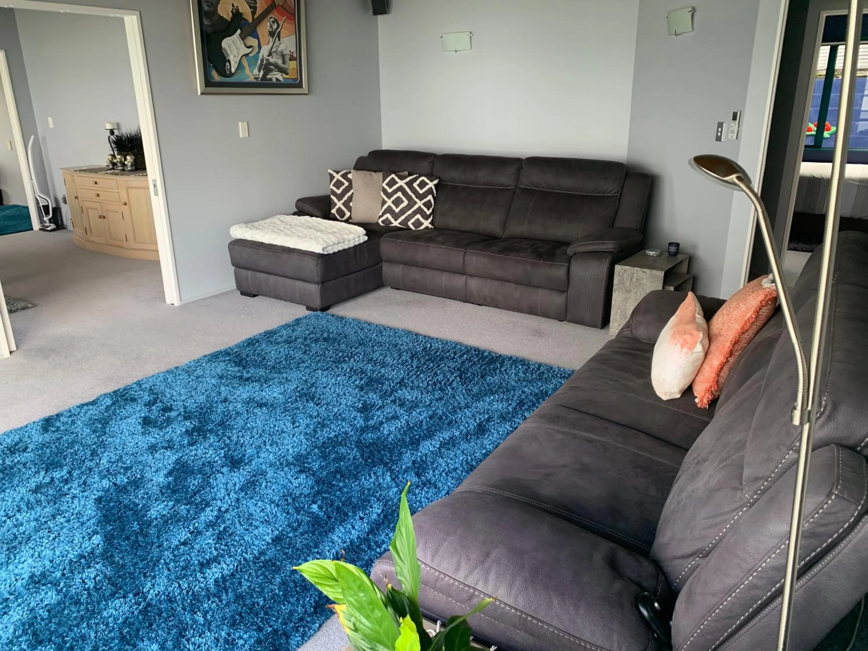 Living room in Harbour Lane Apartment
