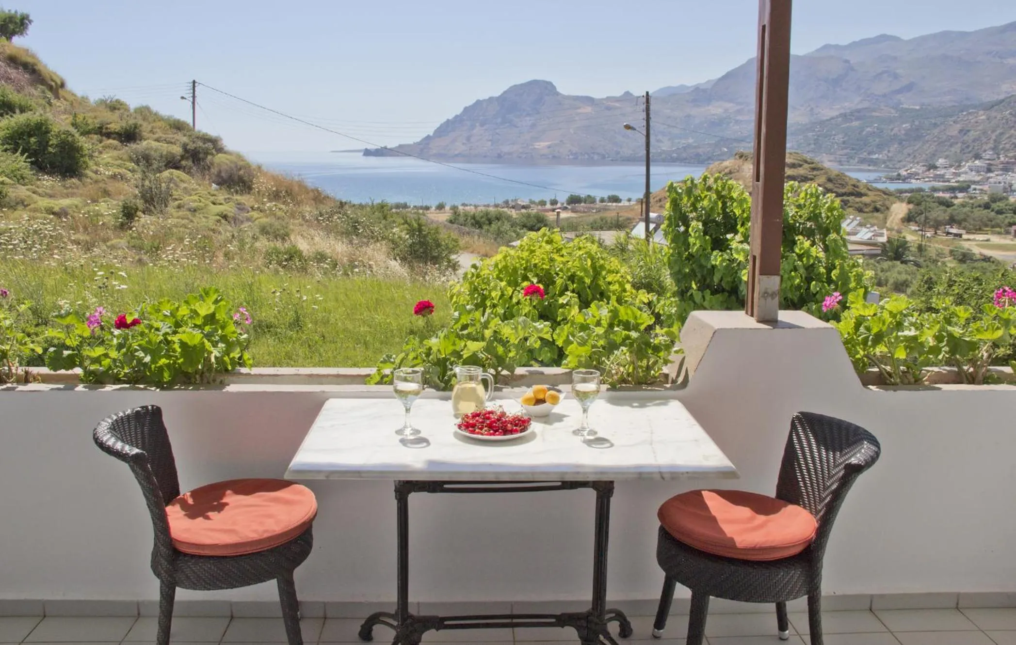 View (from property/room) in Anthos Apartments