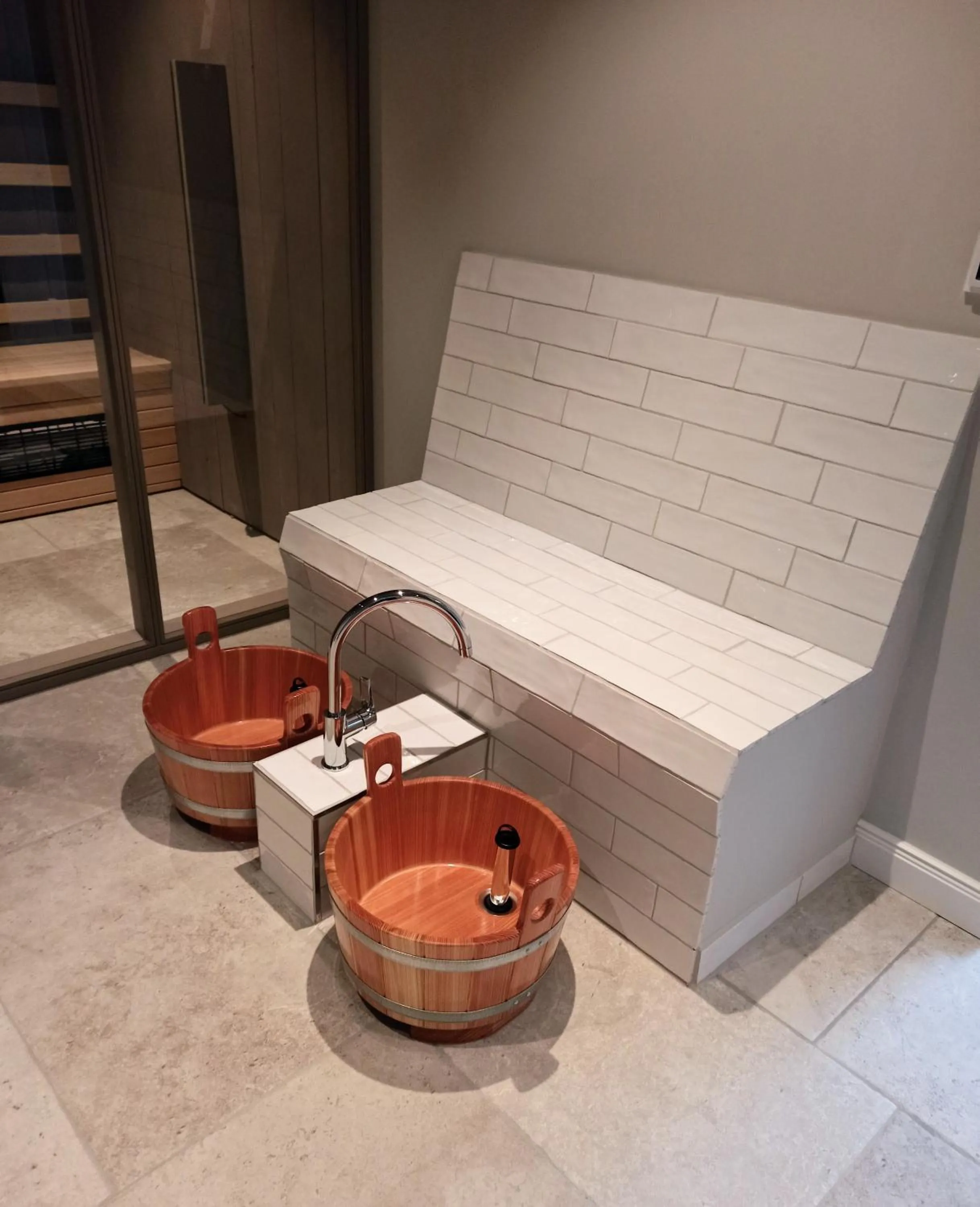 Sauna in Tetens Gasthof