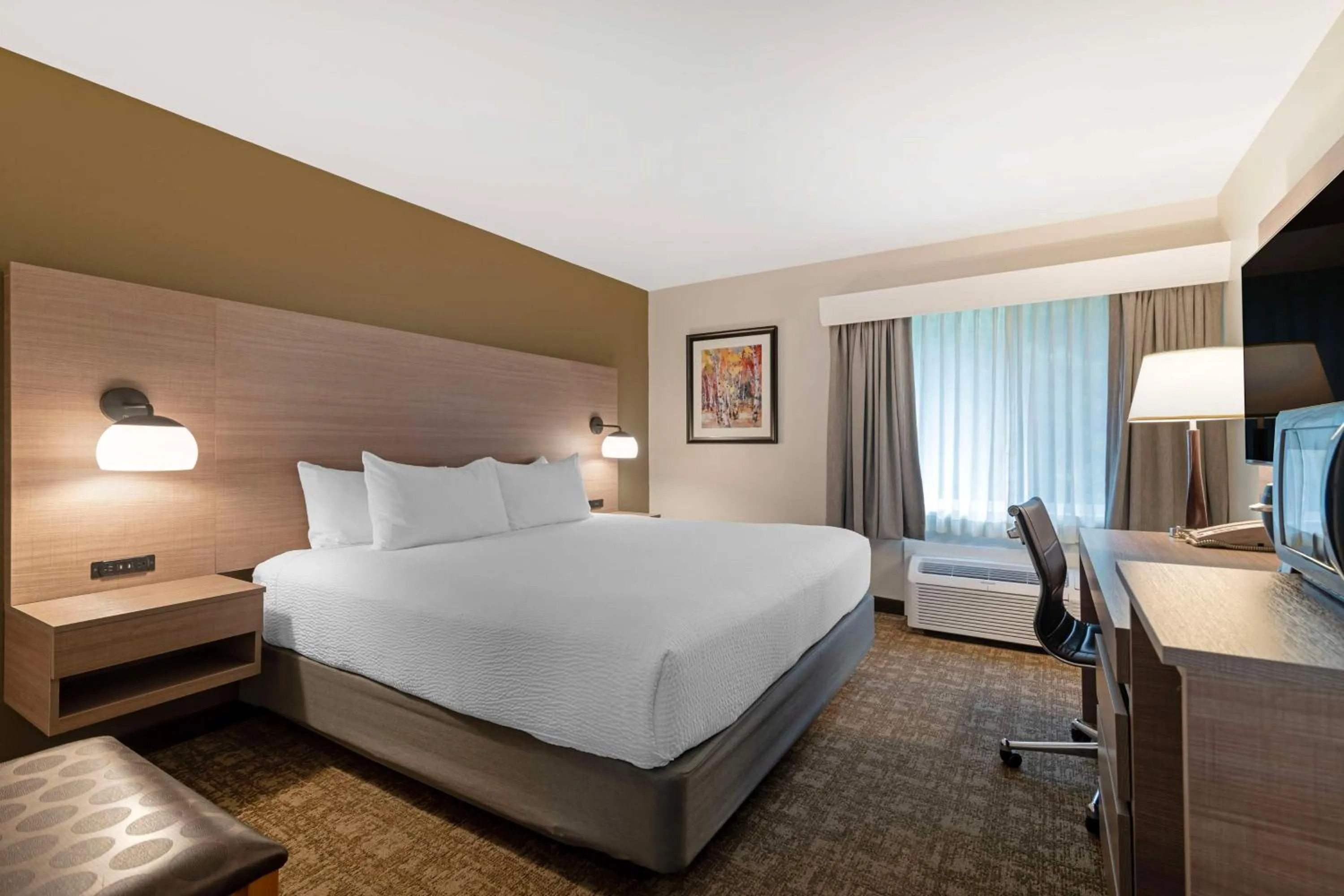 Bedroom, Bed in Best Western Plus Windjammer Inn & Conference Center