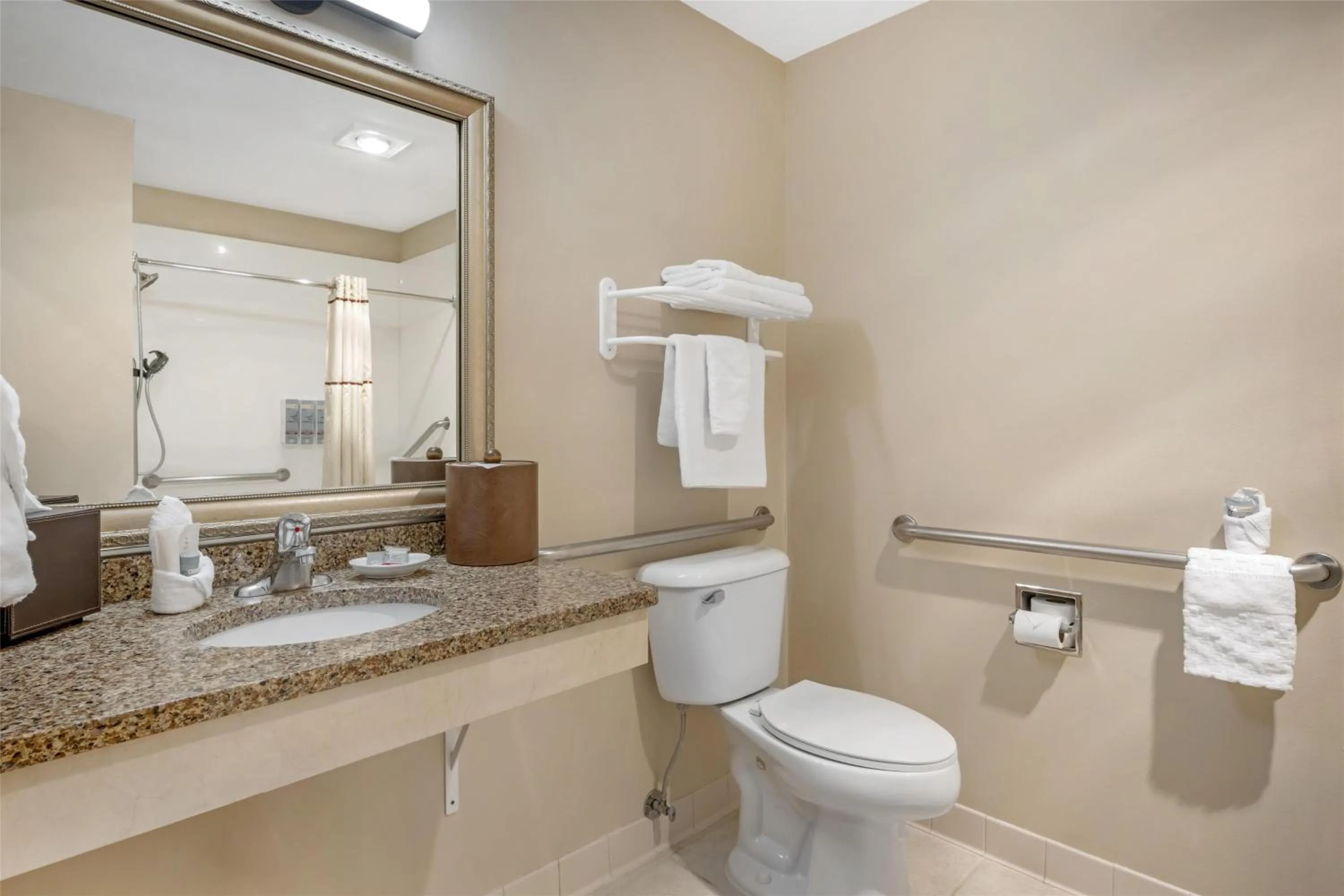 Bathroom in Best Western Bronco Inn