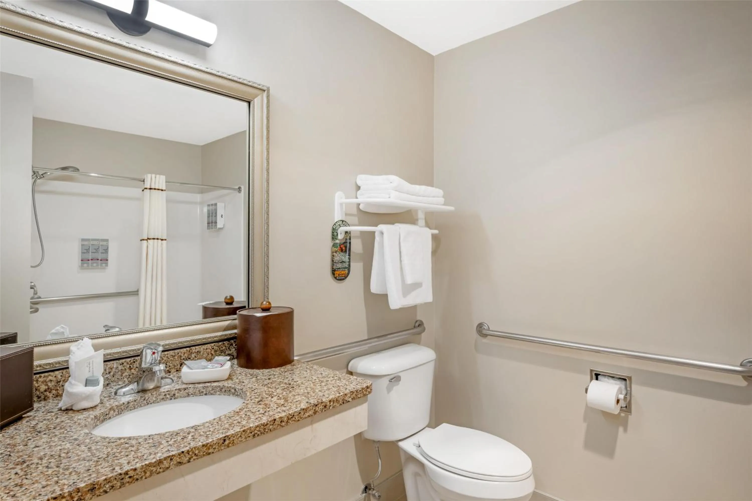 Bathroom in Best Western Bronco Inn