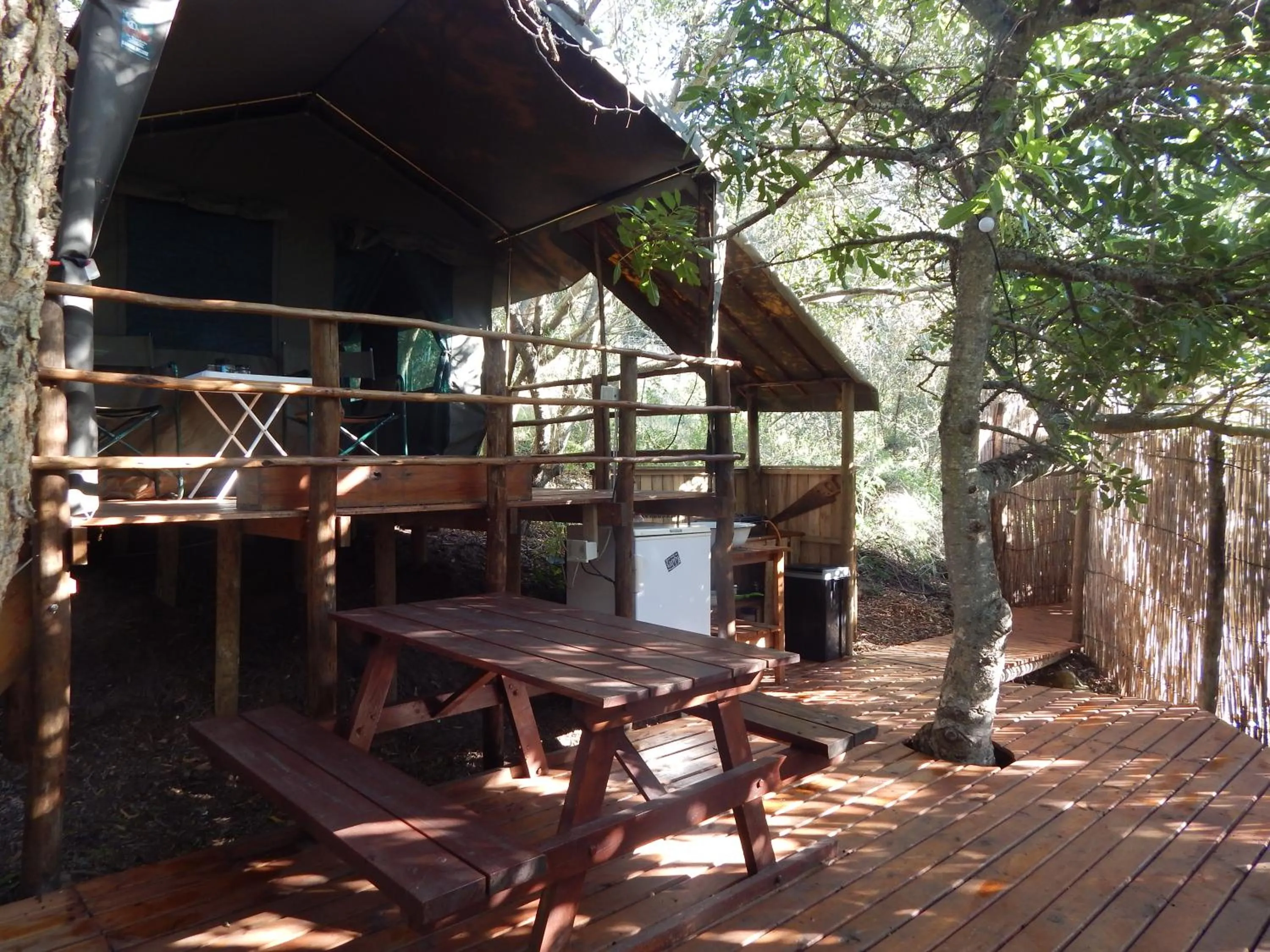 Patio in The Old Trading Post