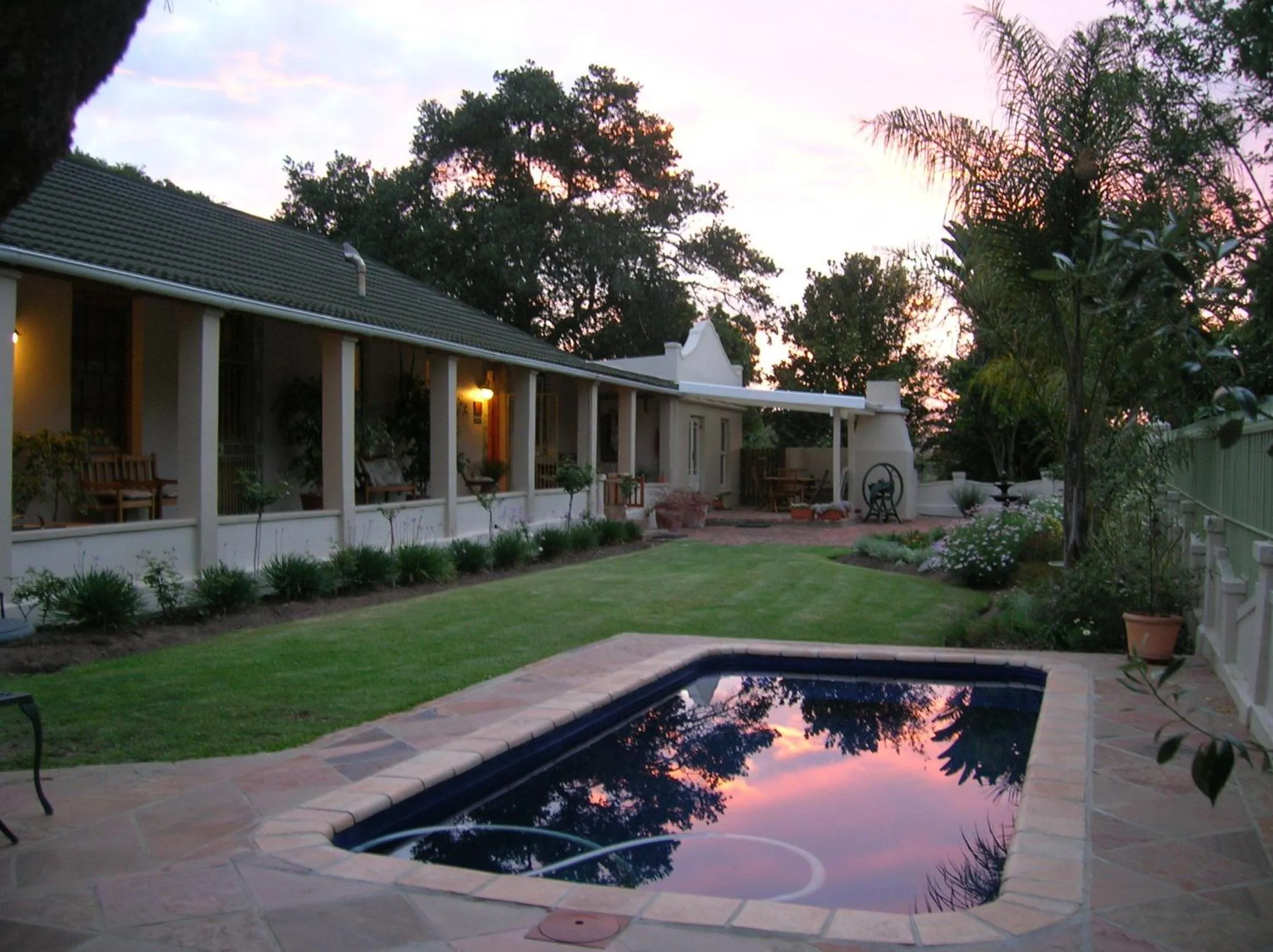 Pool view in The Old Trading Post