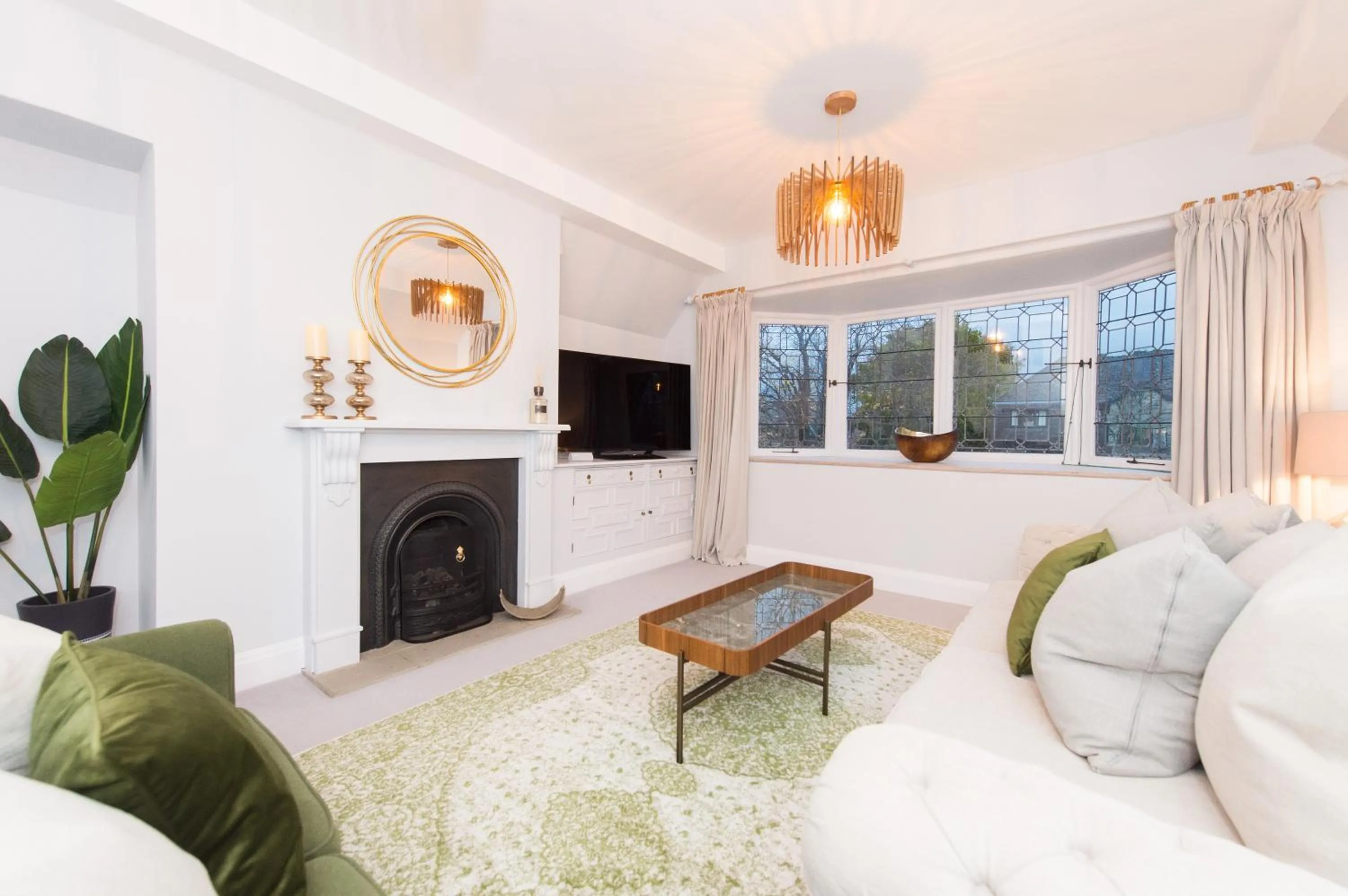 Living room in The Tower by Harrogate Serviced Apartments