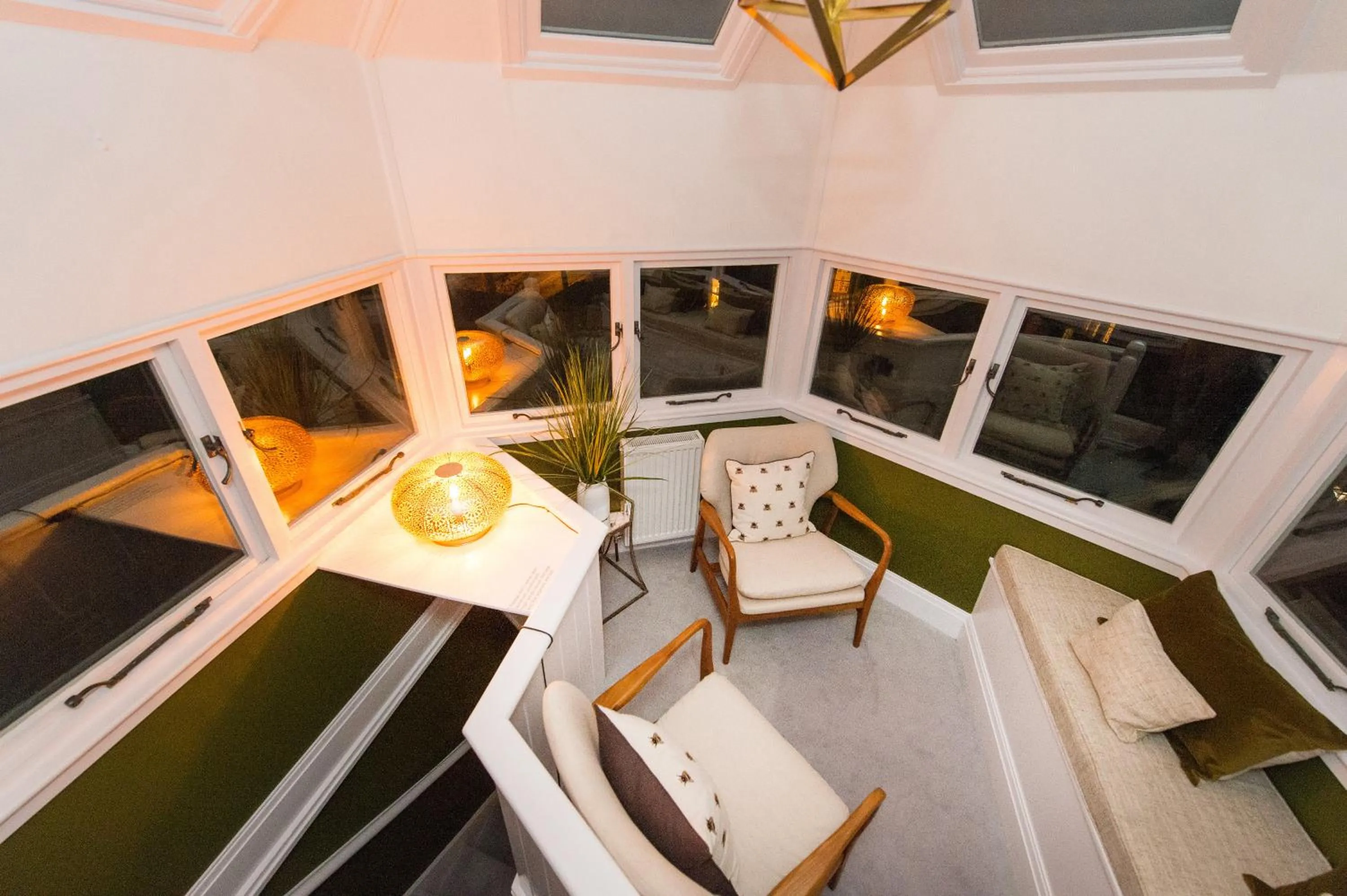 Seating area in The Tower by Harrogate Serviced Apartments