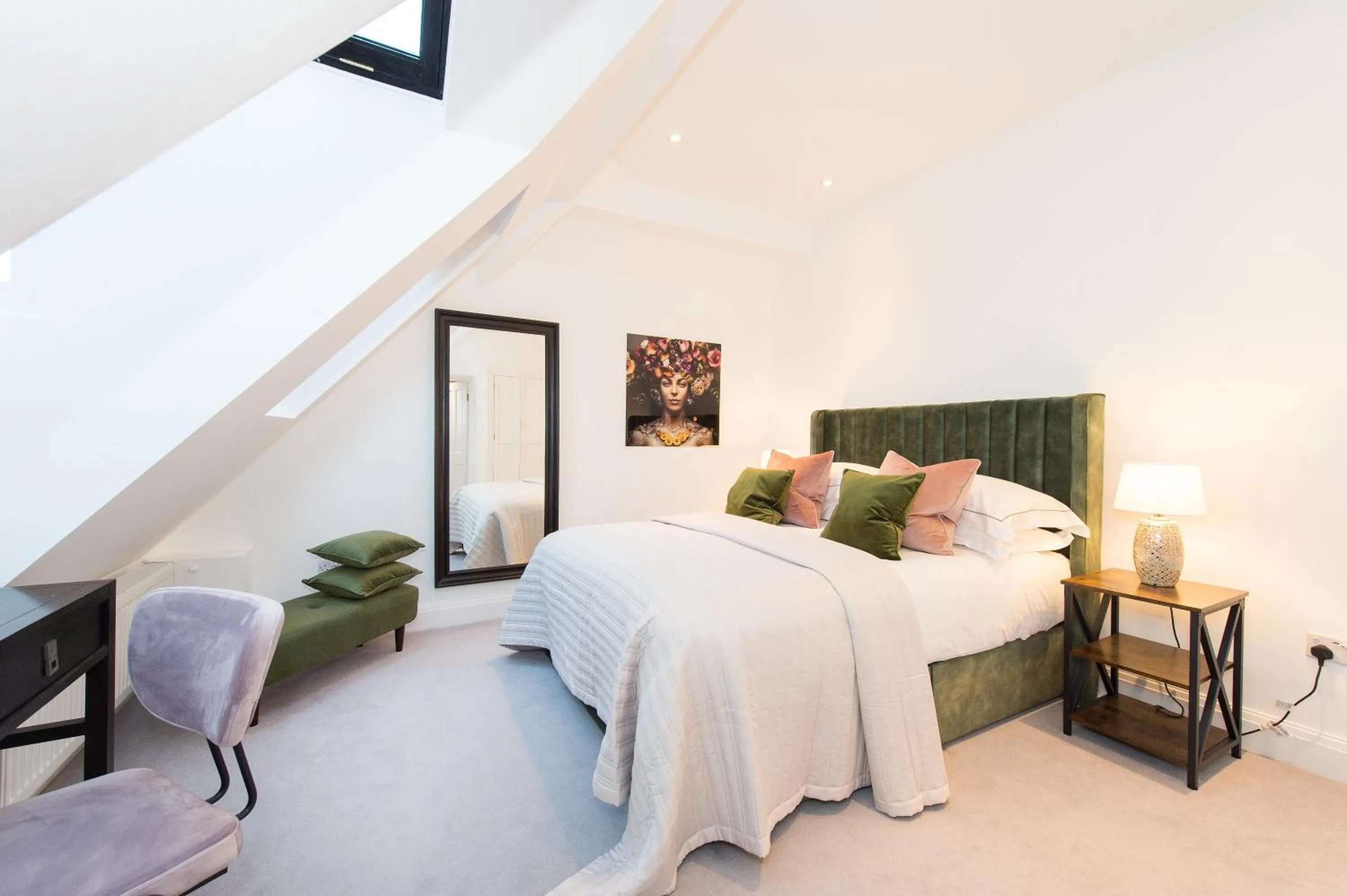 Bedroom, Bed in The Tower by Harrogate Serviced Apartments