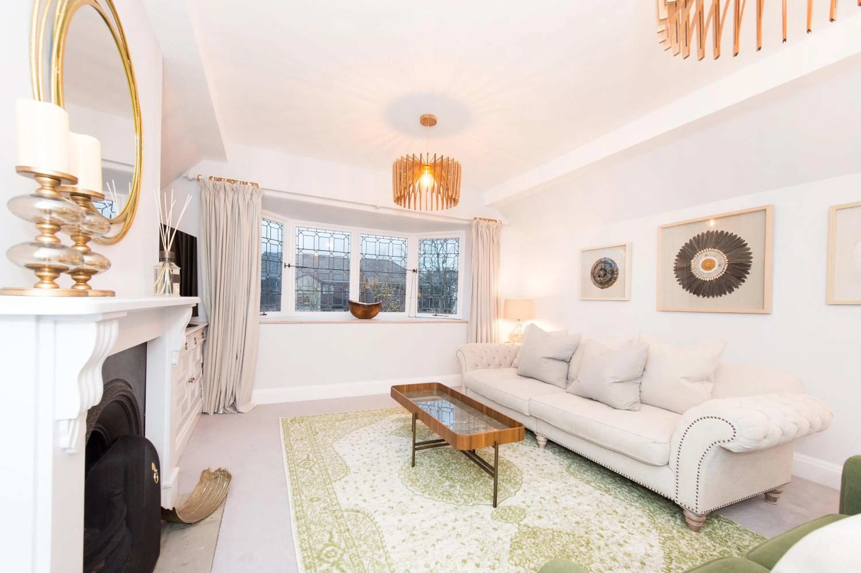 Living room in The Tower by Harrogate Serviced Apartments