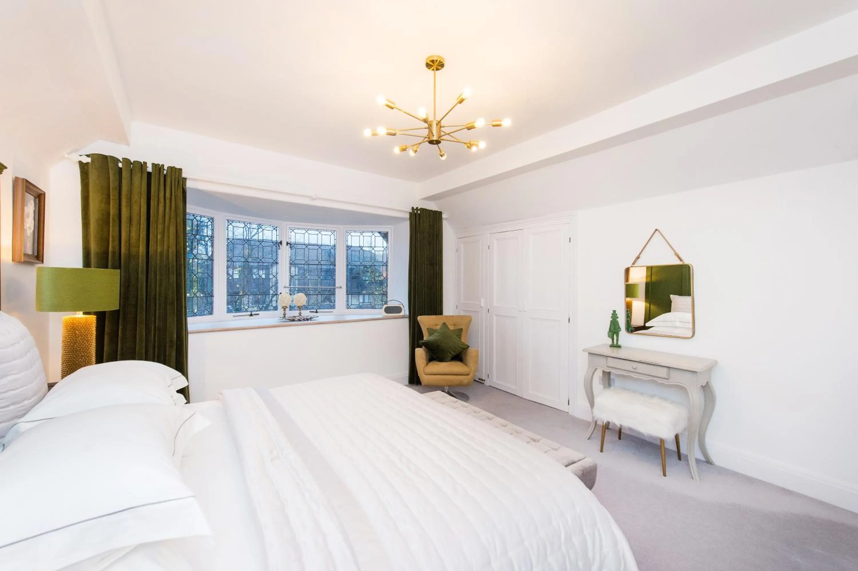 Bedroom, Bed in The Tower by Harrogate Serviced Apartments