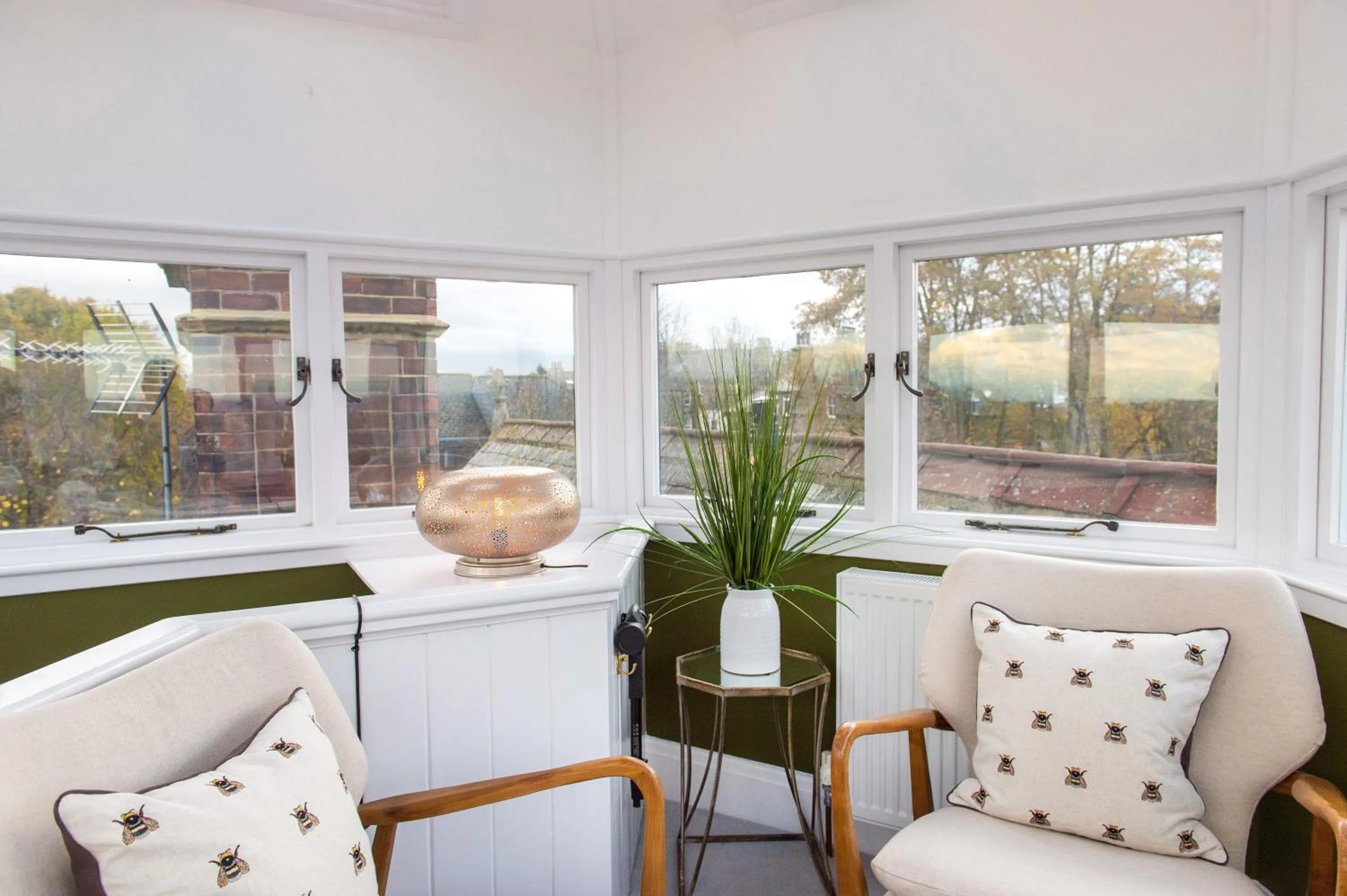 Seating area in The Tower by Harrogate Serviced Apartments