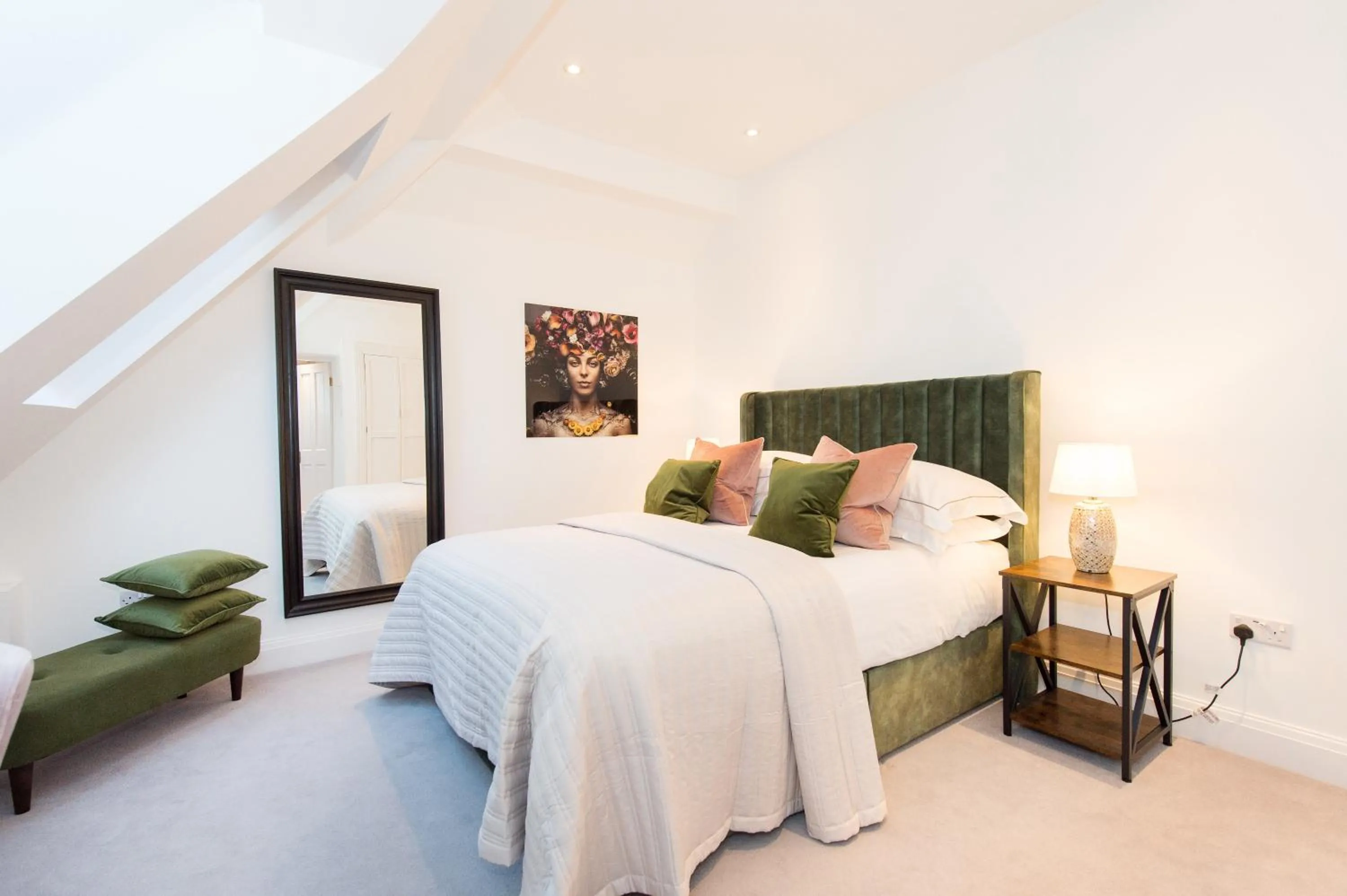 Bedroom, Bed in The Tower by Harrogate Serviced Apartments