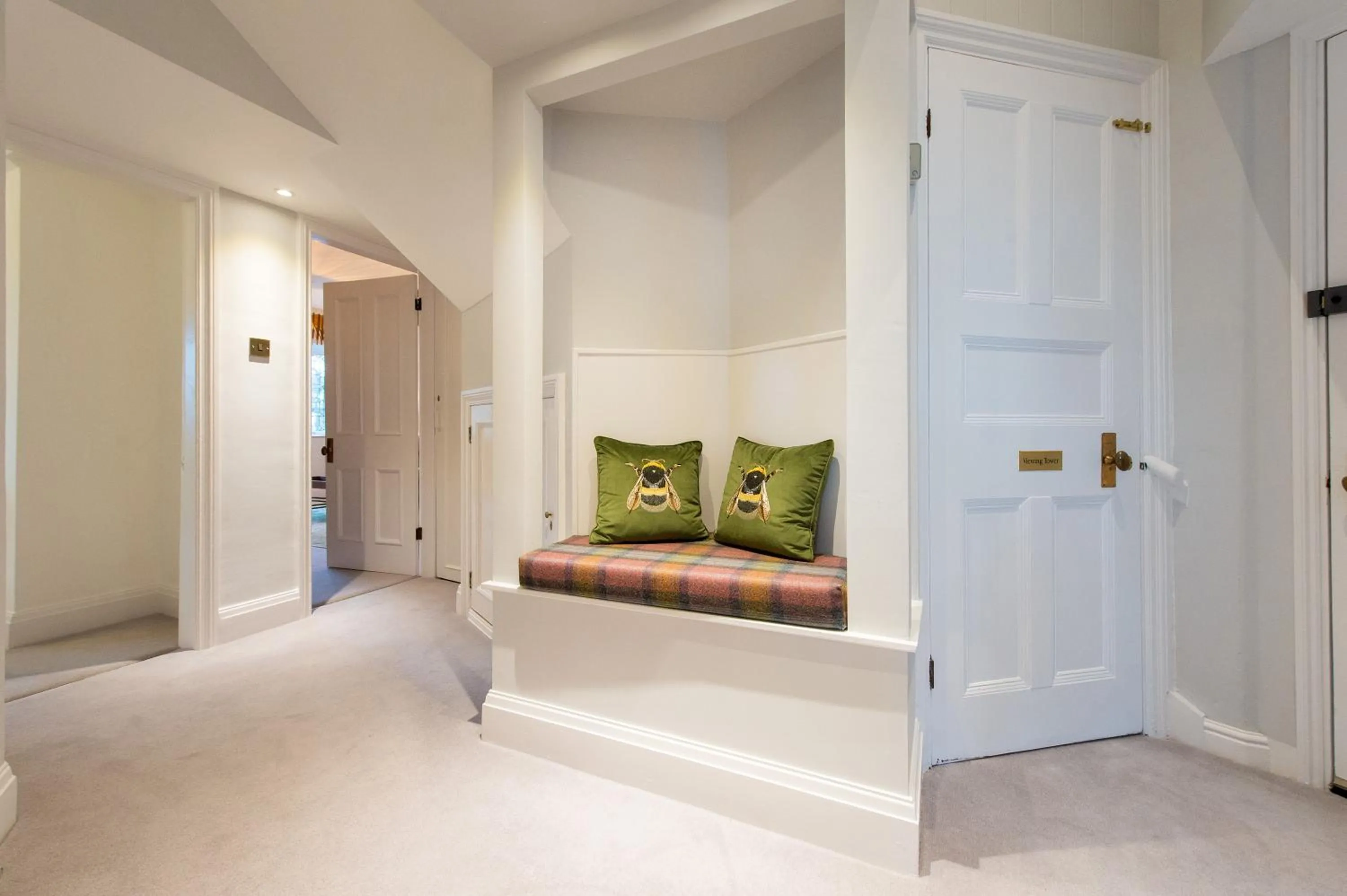 Seating area, Bed in The Tower by Harrogate Serviced Apartments