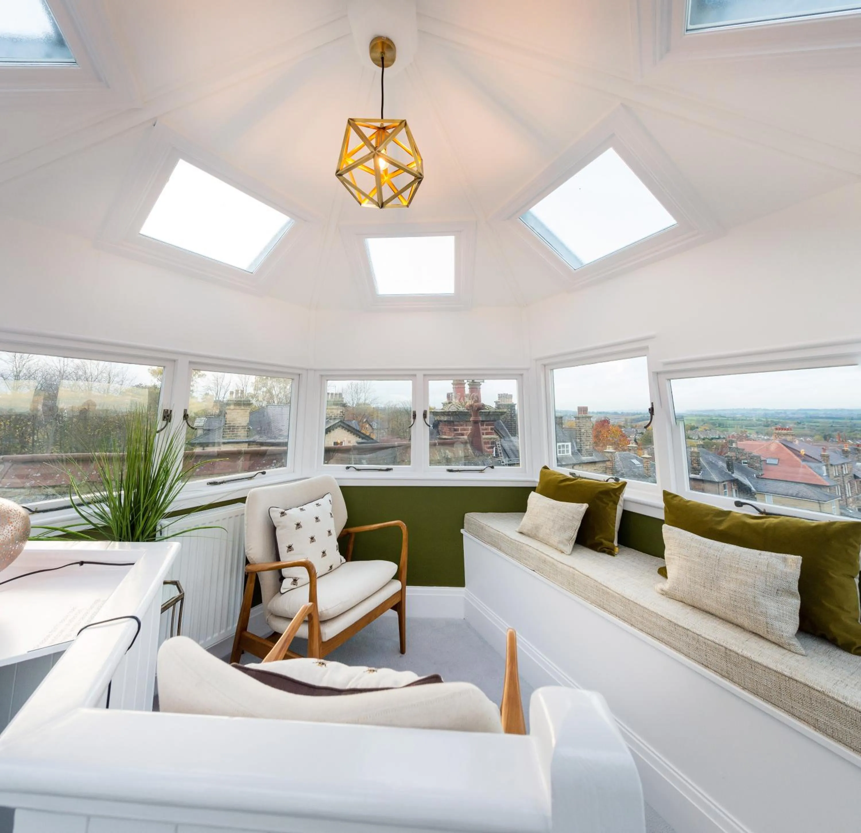 Seating area in The Tower by Harrogate Serviced Apartments