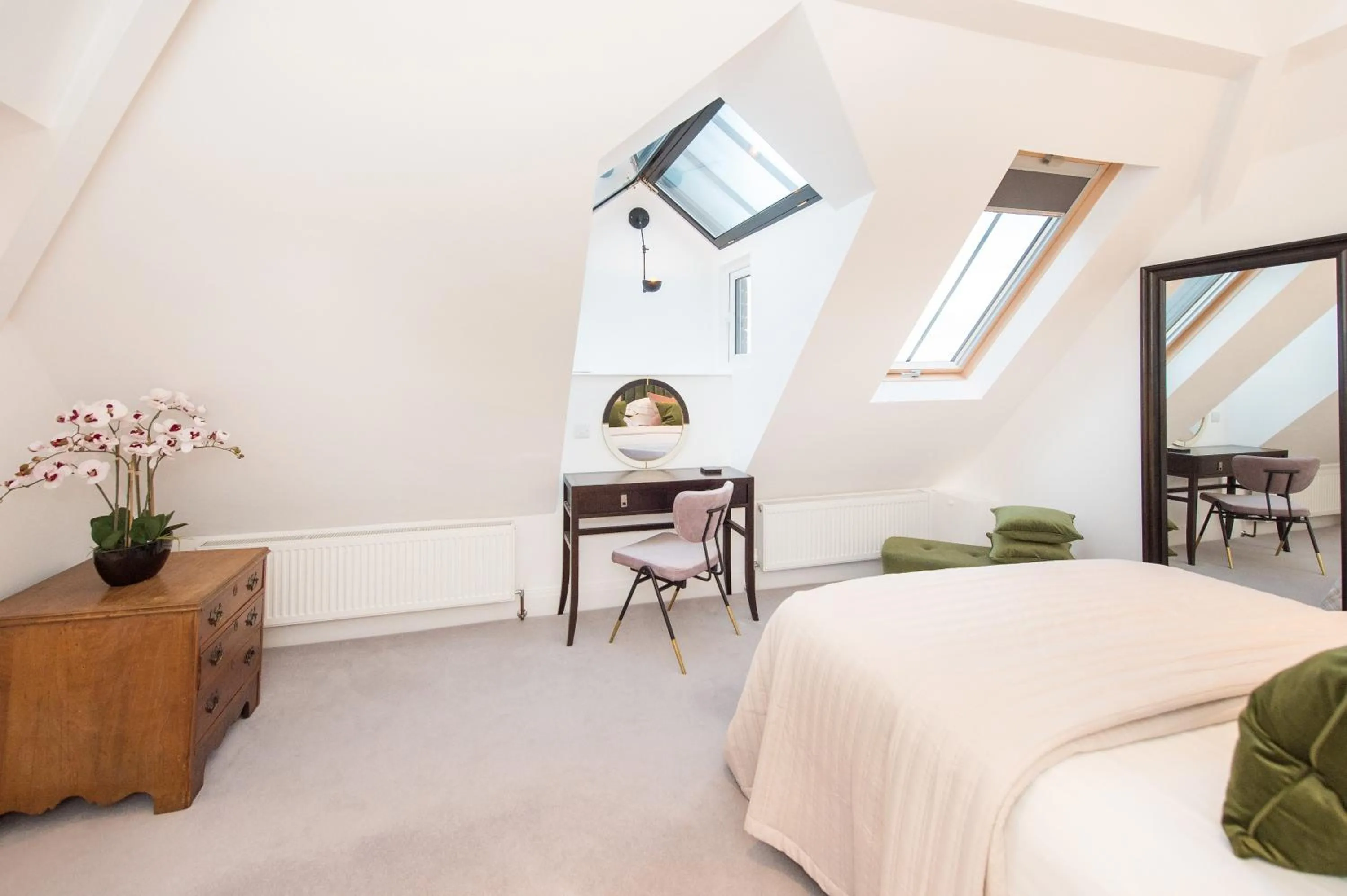 Bedroom, Bed in The Tower by Harrogate Serviced Apartments