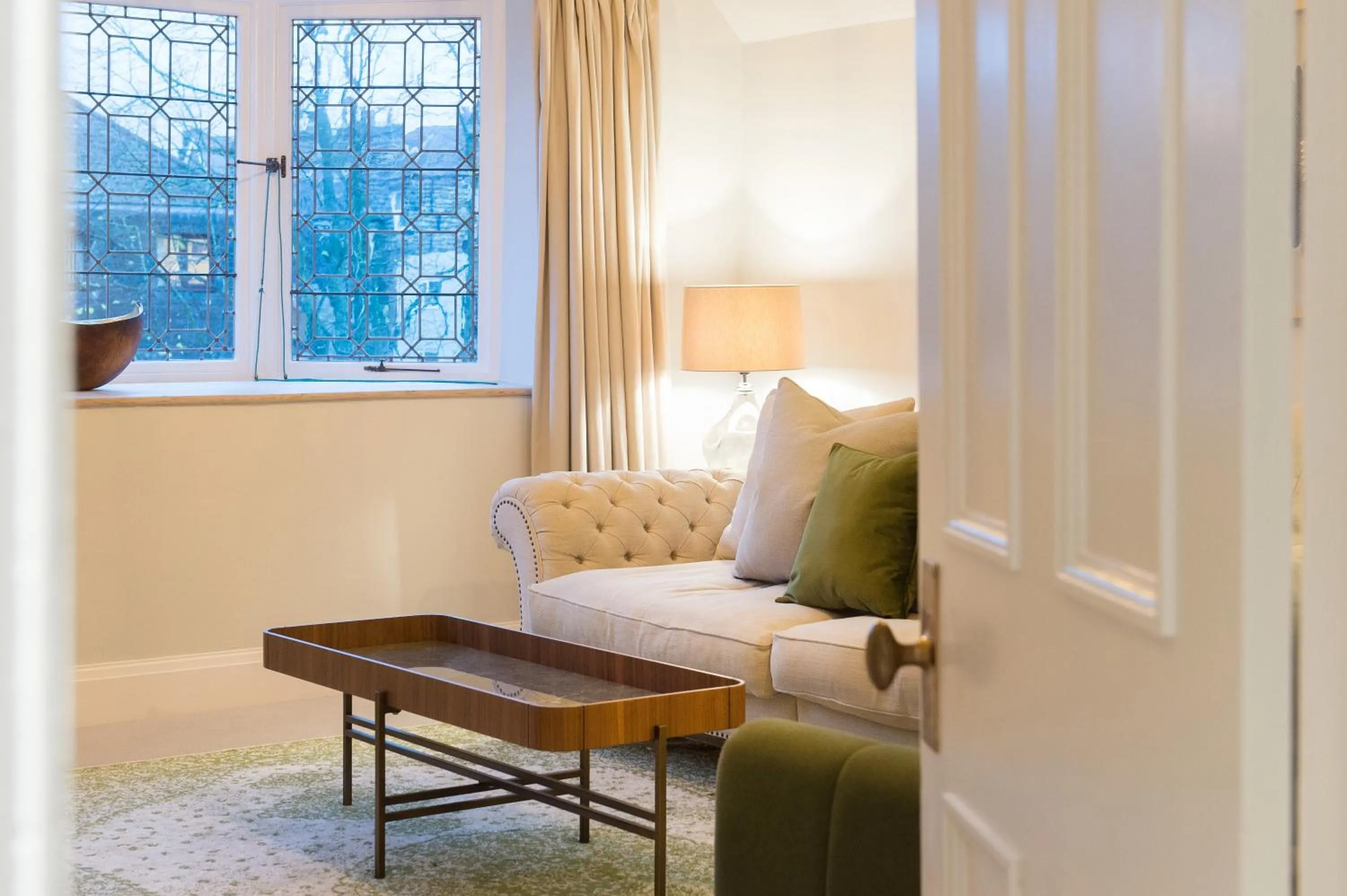 Living room in The Tower by Harrogate Serviced Apartments