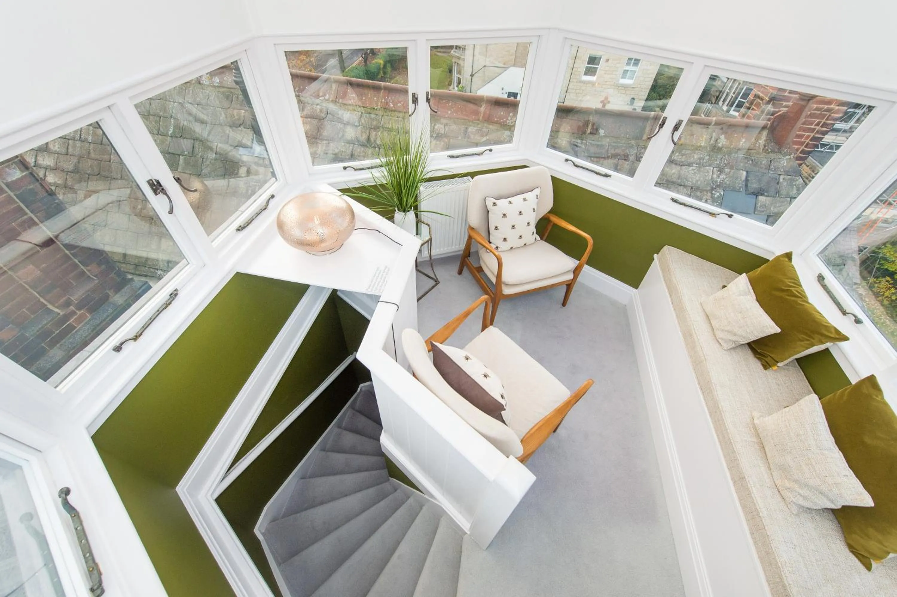 Seating area in The Tower by Harrogate Serviced Apartments