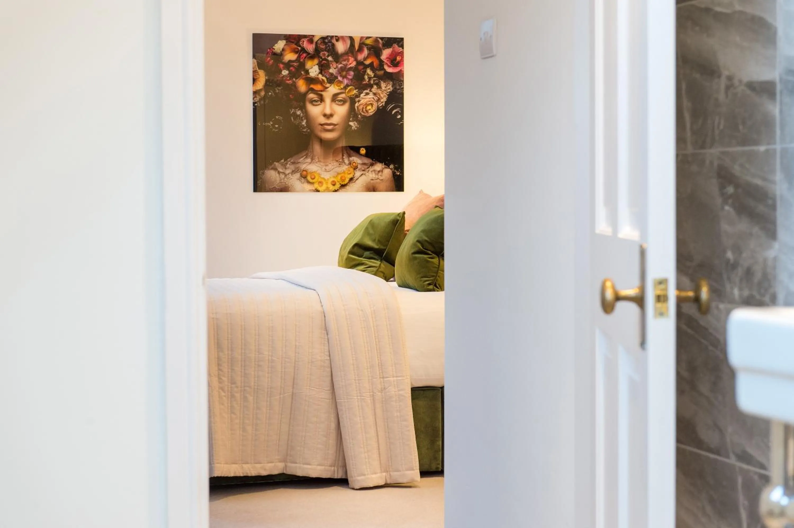 Bedroom, Bed in The Tower by Harrogate Serviced Apartments