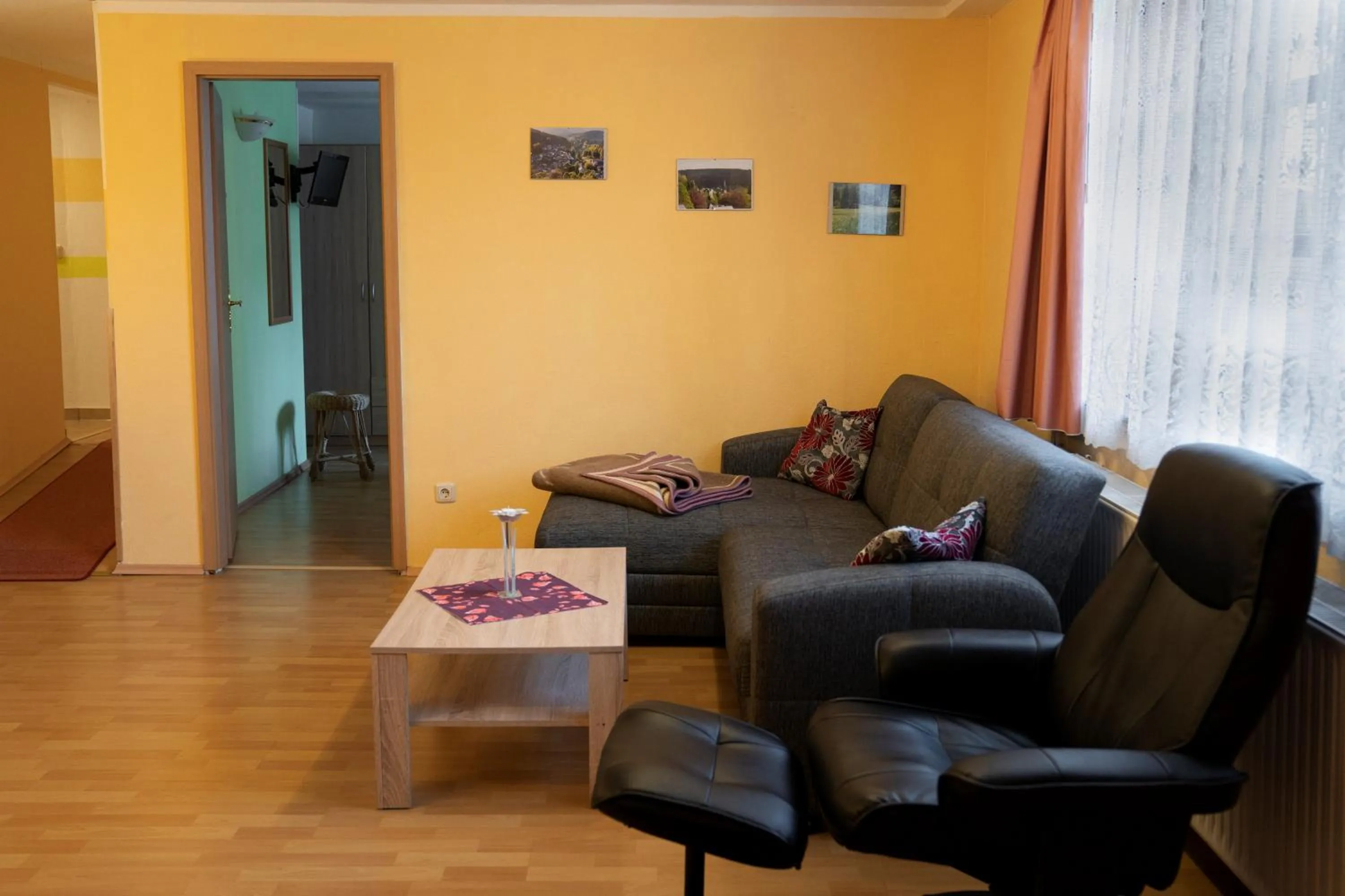 Living room in Ferienwohnung Reifberg