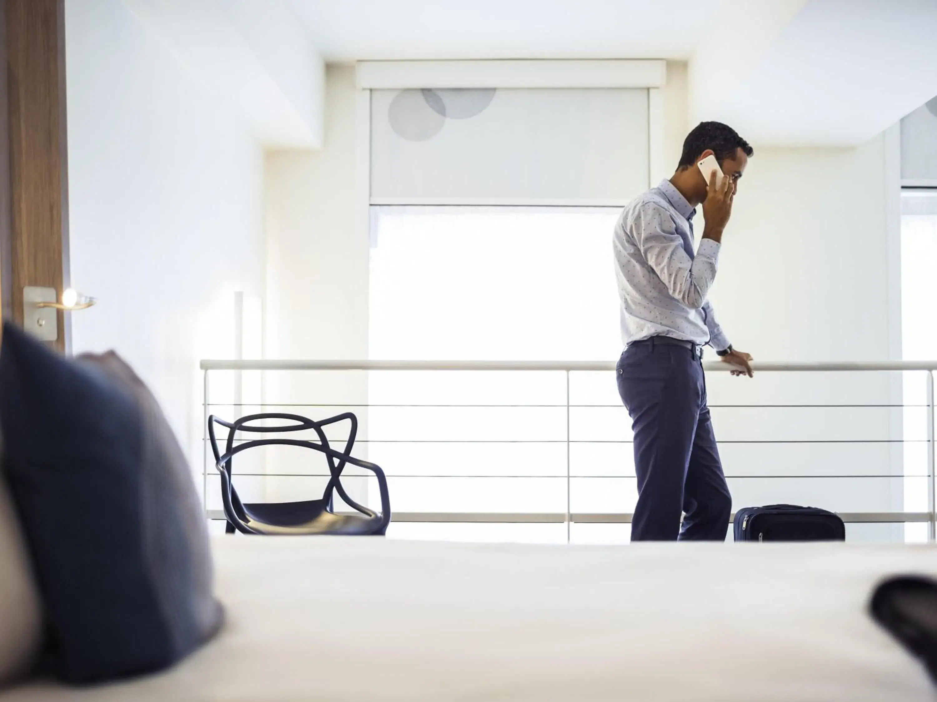 Duplex Suite with One Double Bed and Sofa in Novotel SPA Rennes Centre Gare Duplex Suite with One Double Bed and Sofa in Novotel SPA Rennes Centre Gare