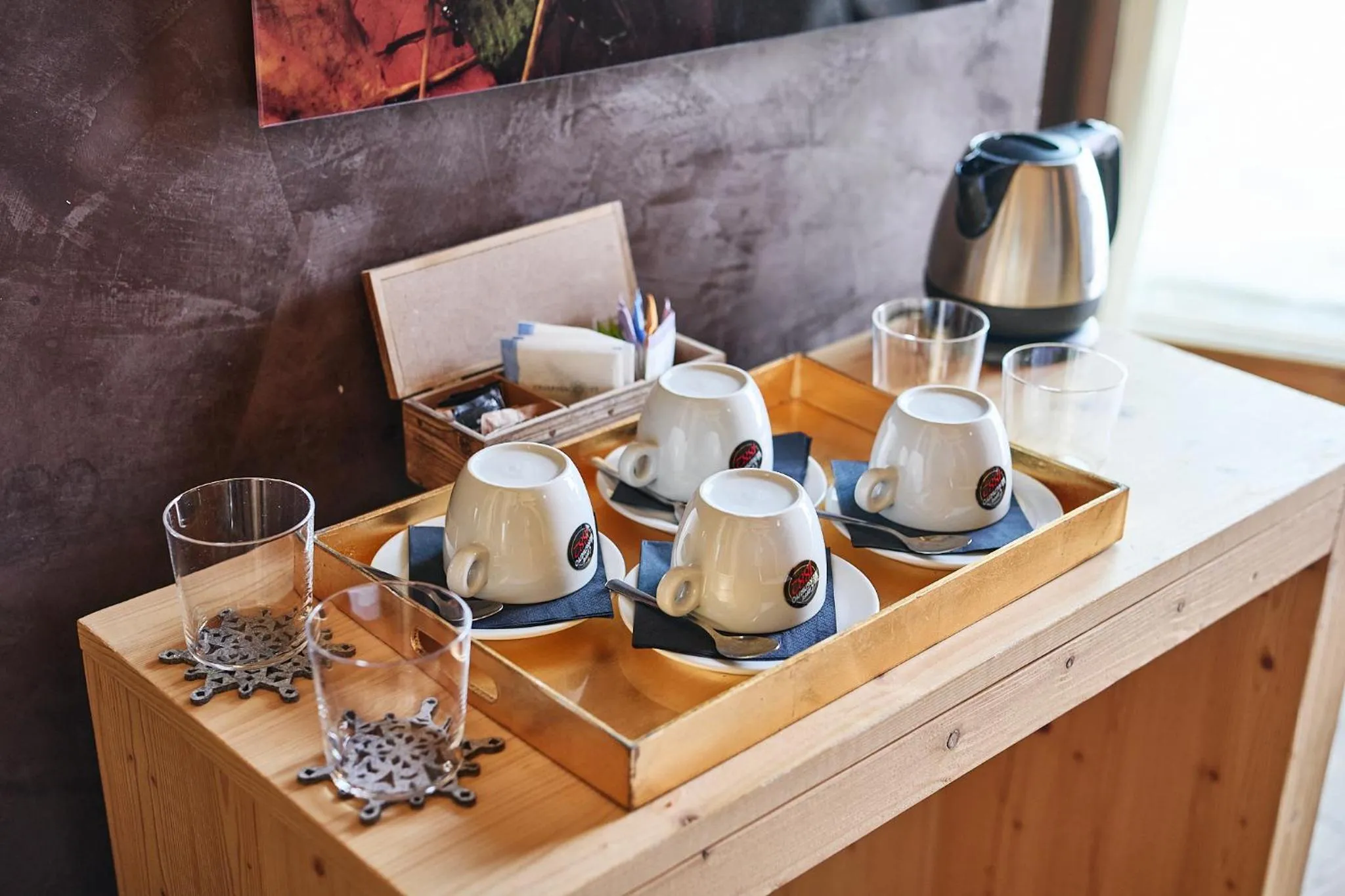 Food and drinks in Chalet Morel 1586 Hotel & Spa