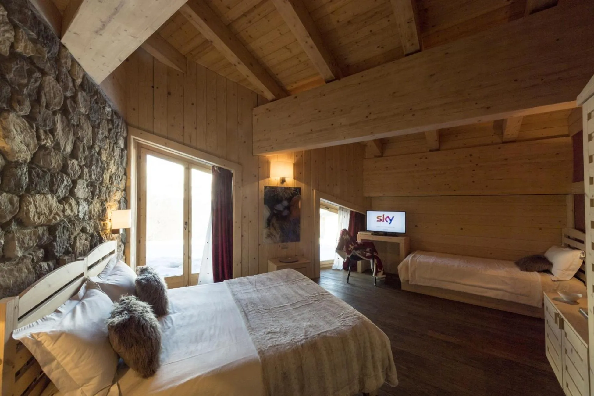 Family in Chalet Morel 1586 Hotel & Spa