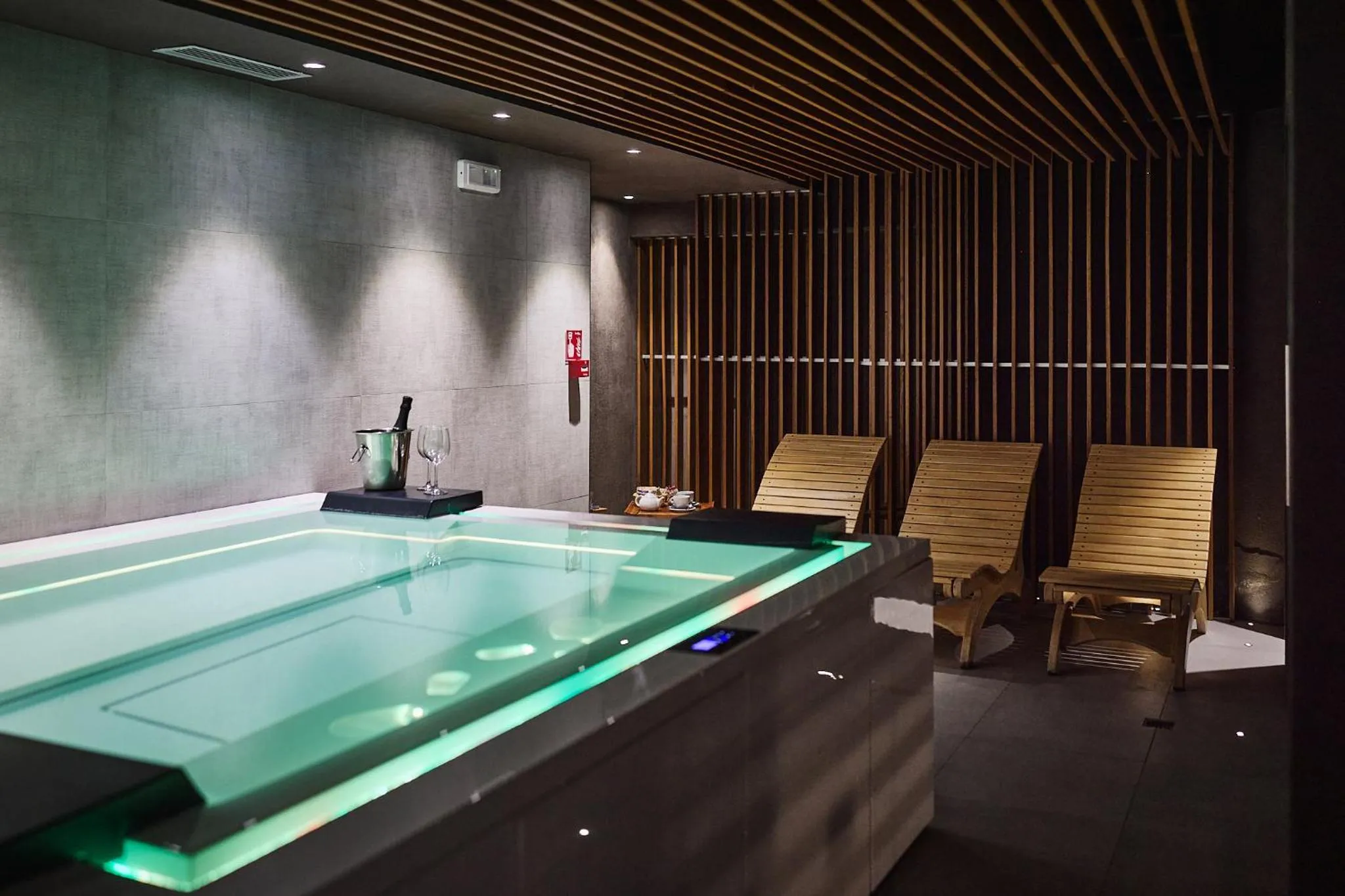 Spa and wellness centre/facilities in Chalet Morel 1586 Hotel & Spa