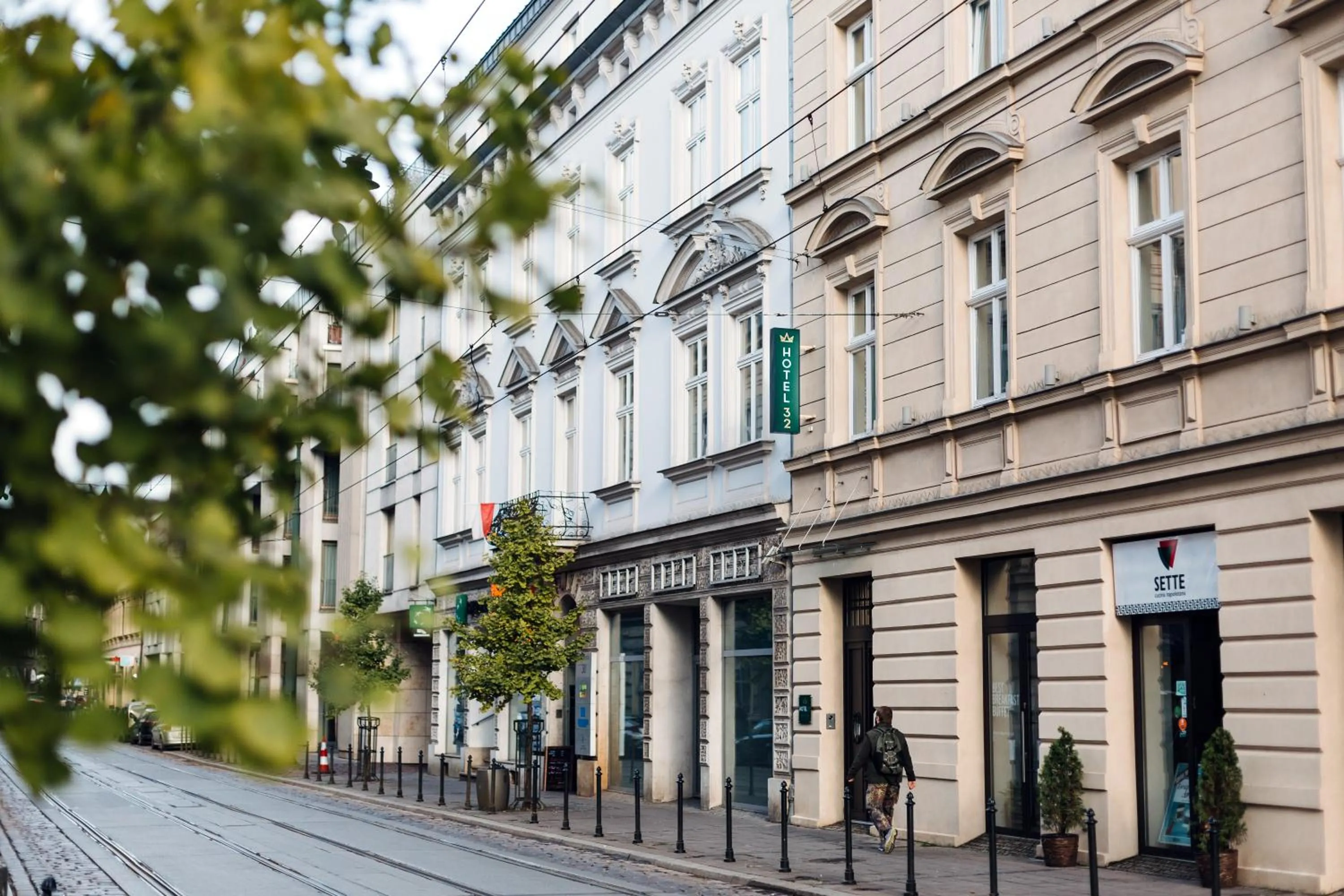 Property building in Hotel 32 Kraków Old Town