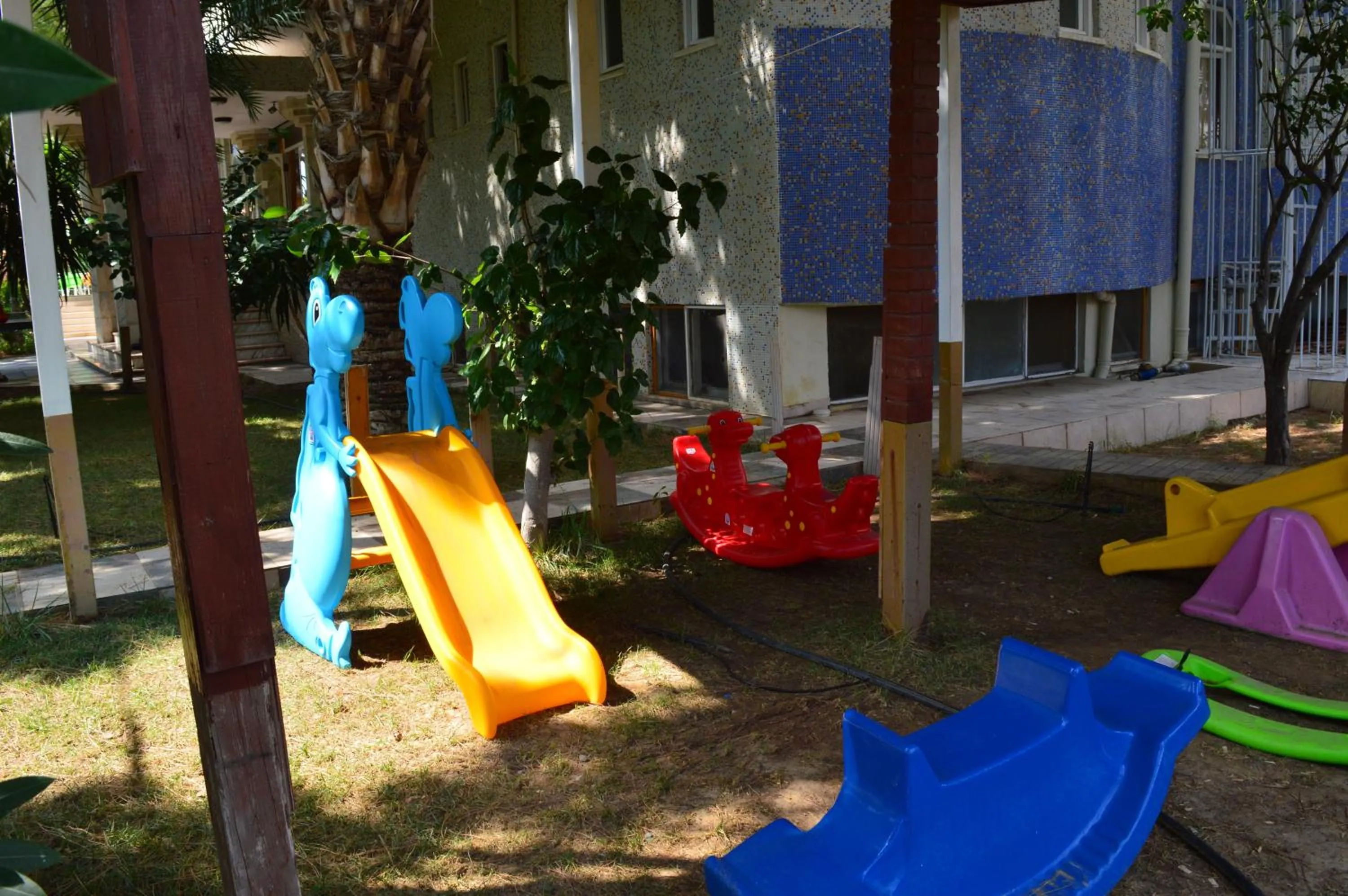 Children play ground in Selinus Beach Club Hotel