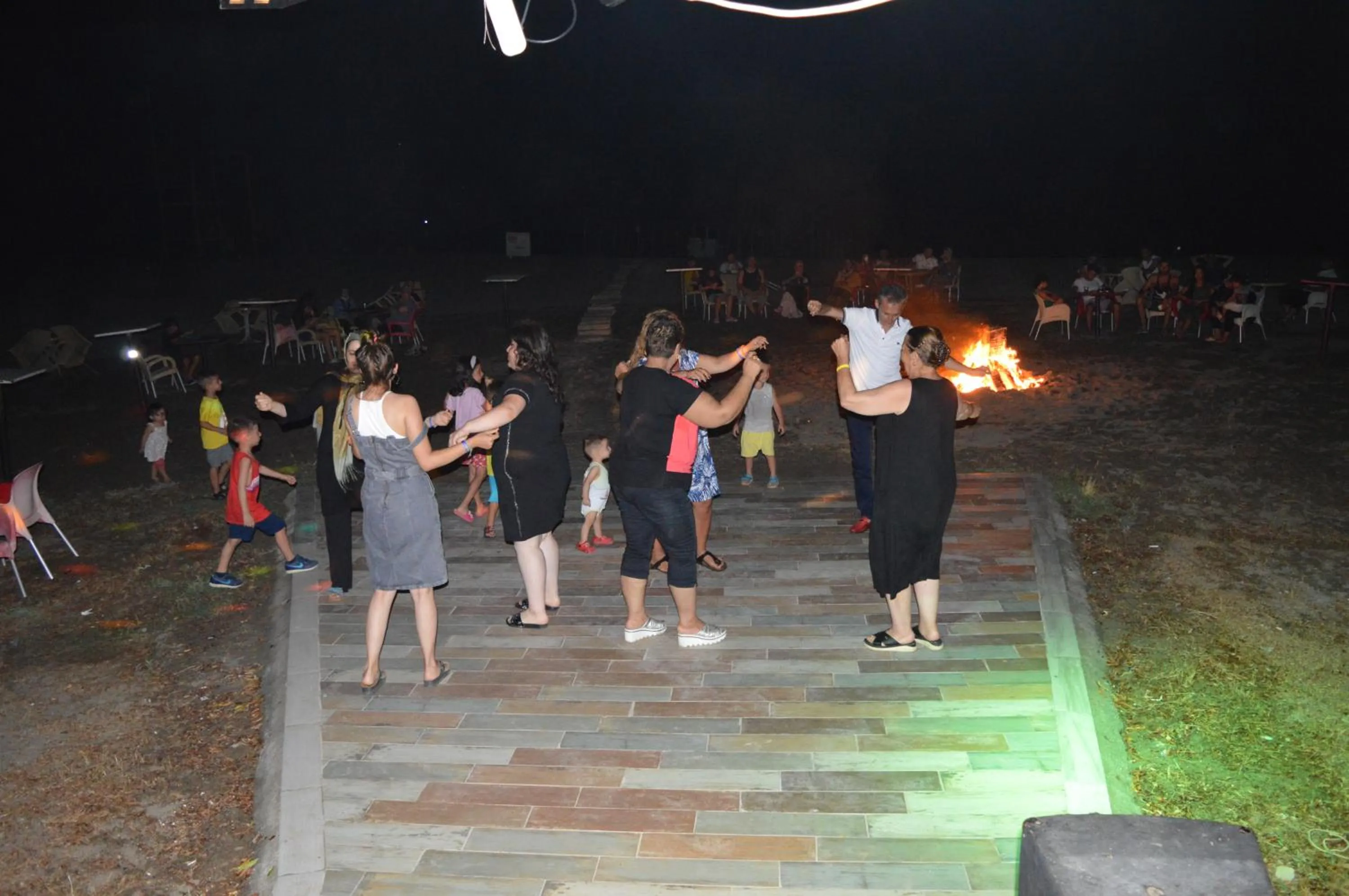Evening entertainment in Selinus Beach Club Hotel
