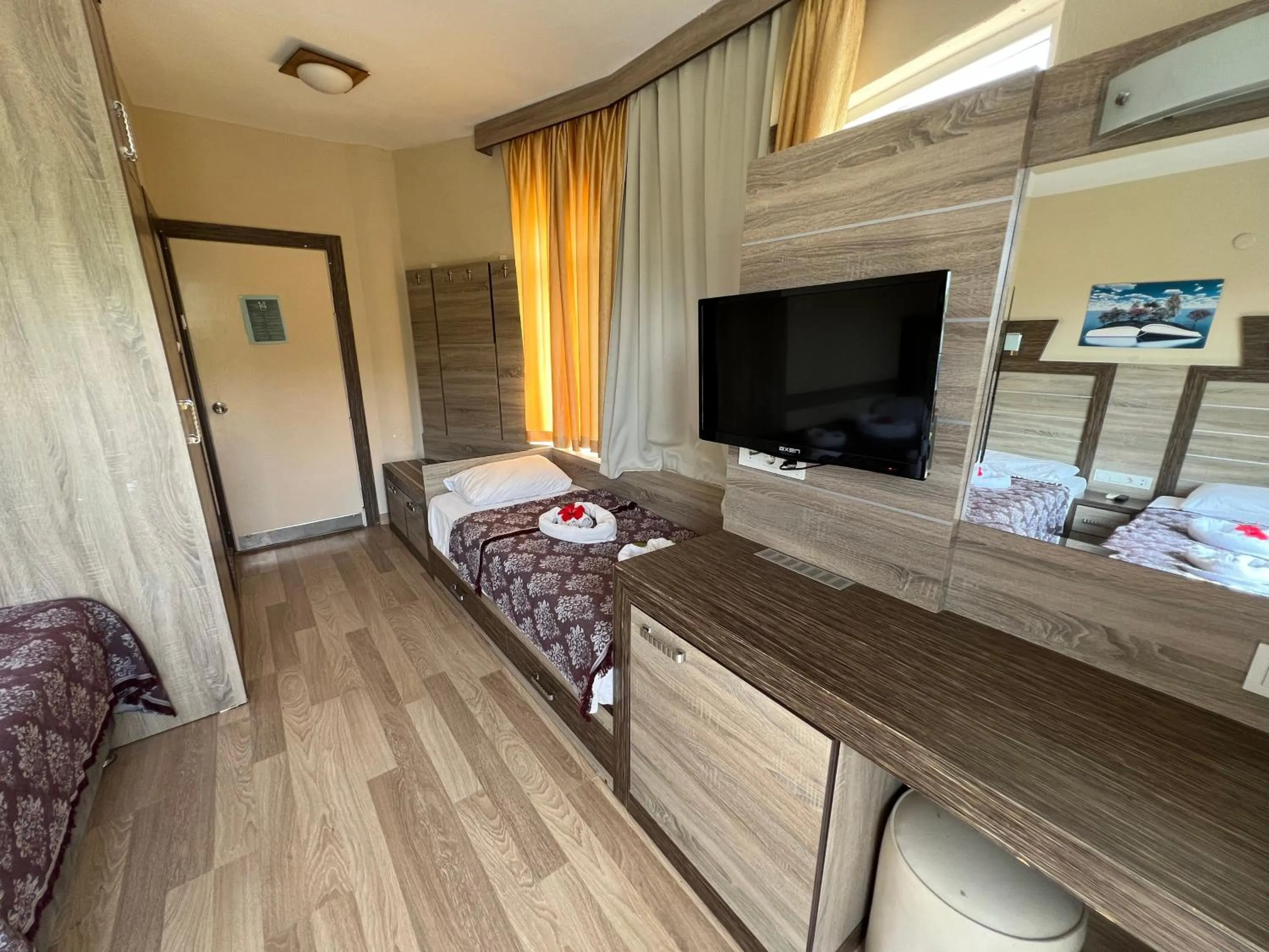 Bed in Selinus Beach Club Hotel