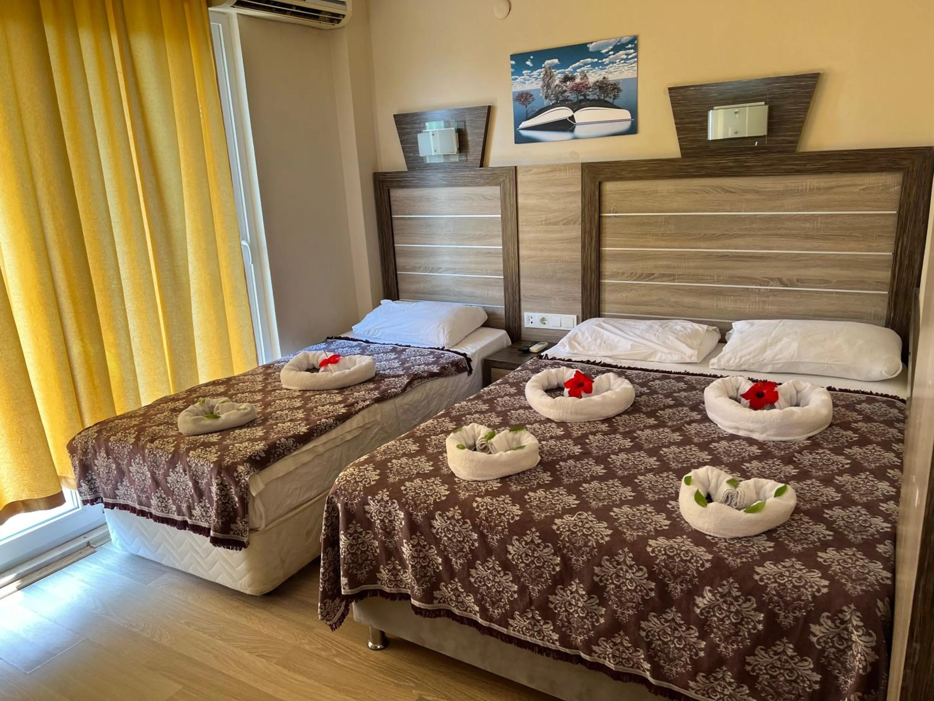 Bed in Selinus Beach Club Hotel