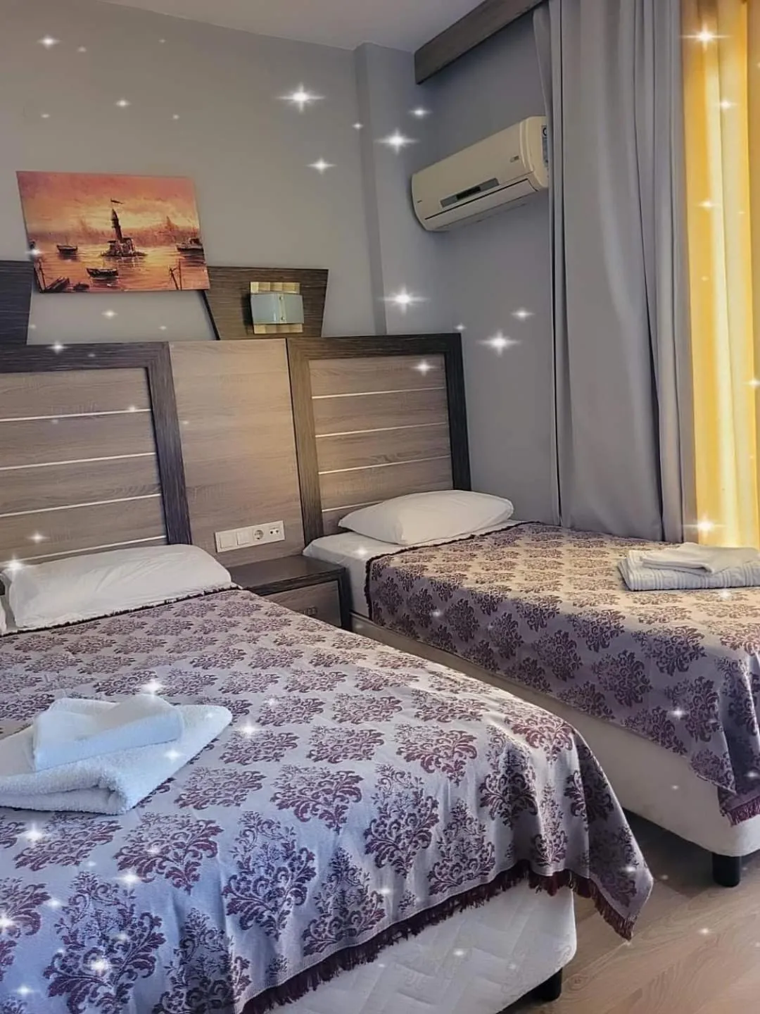 Bed in Selinus Beach Club Hotel