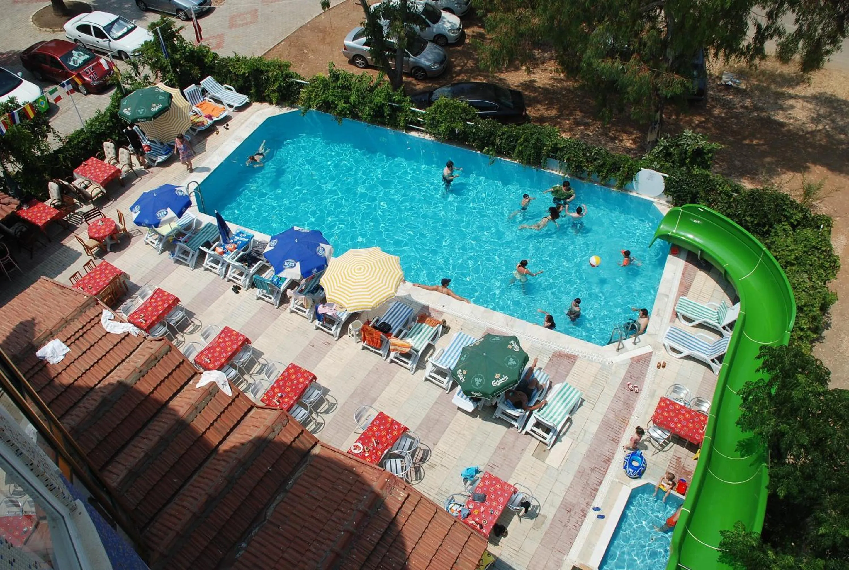 Pool view in Selinus Beach Club Hotel