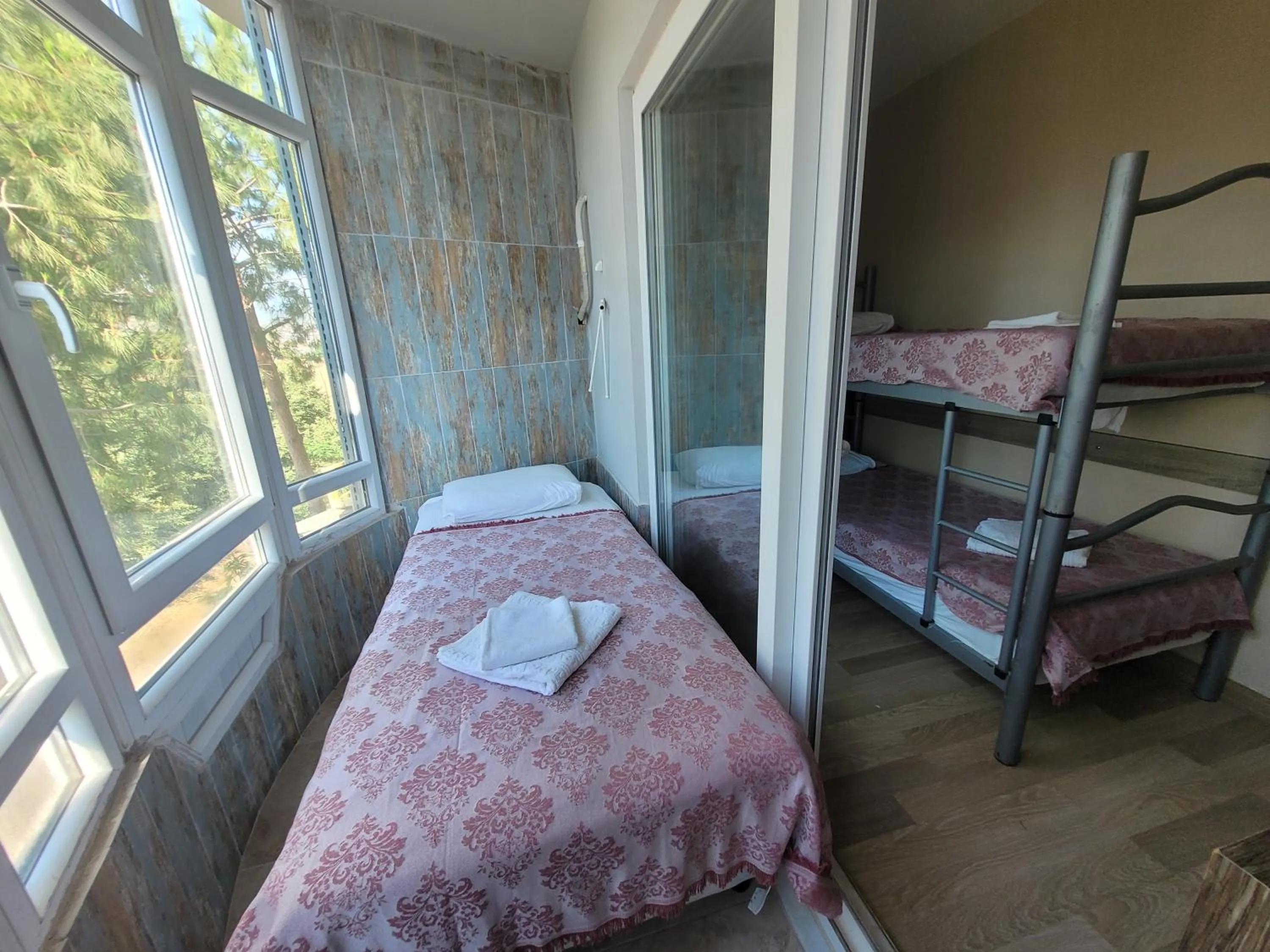 Bed in Selinus Beach Club Hotel