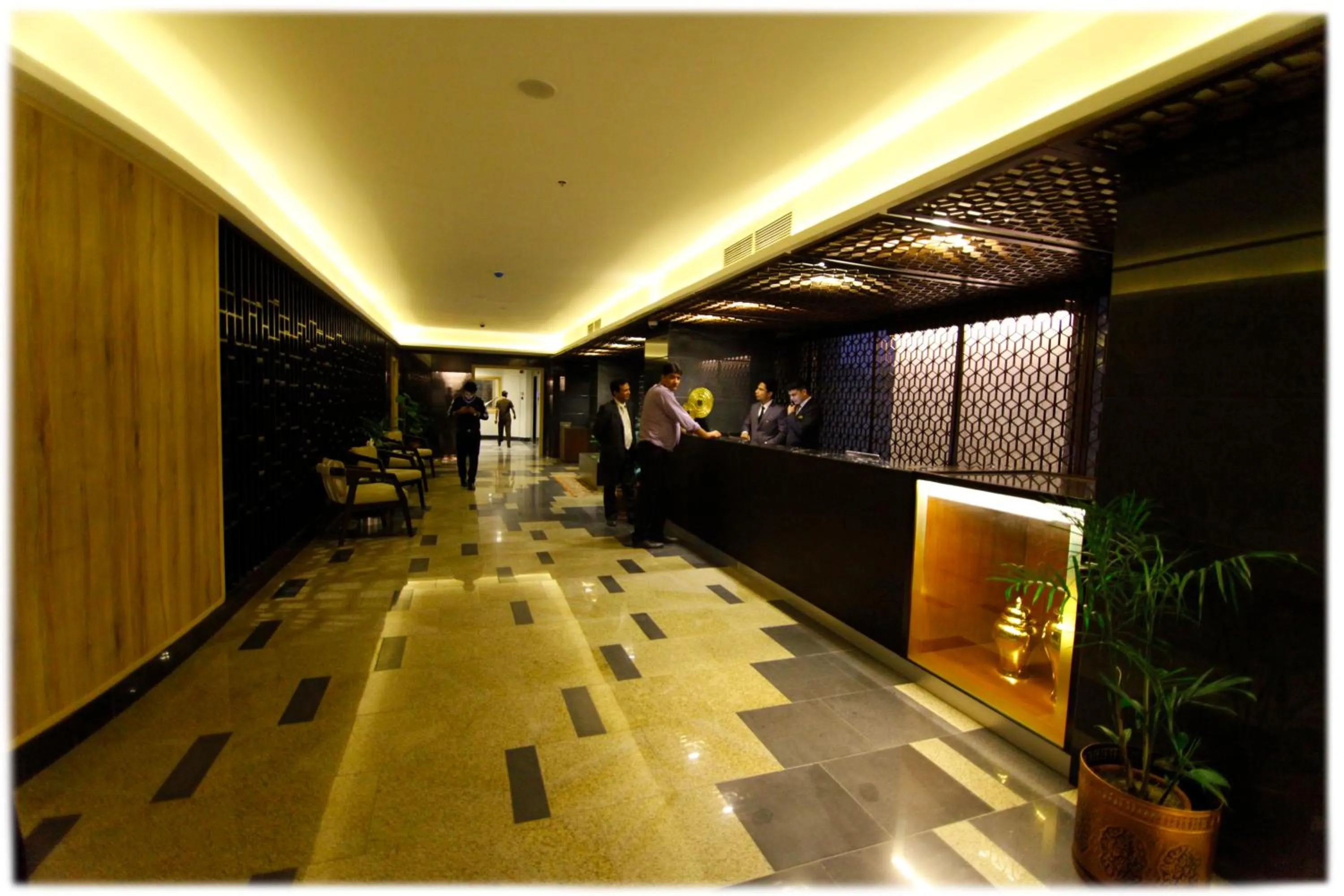 Lobby or reception in HOTEL dGATES