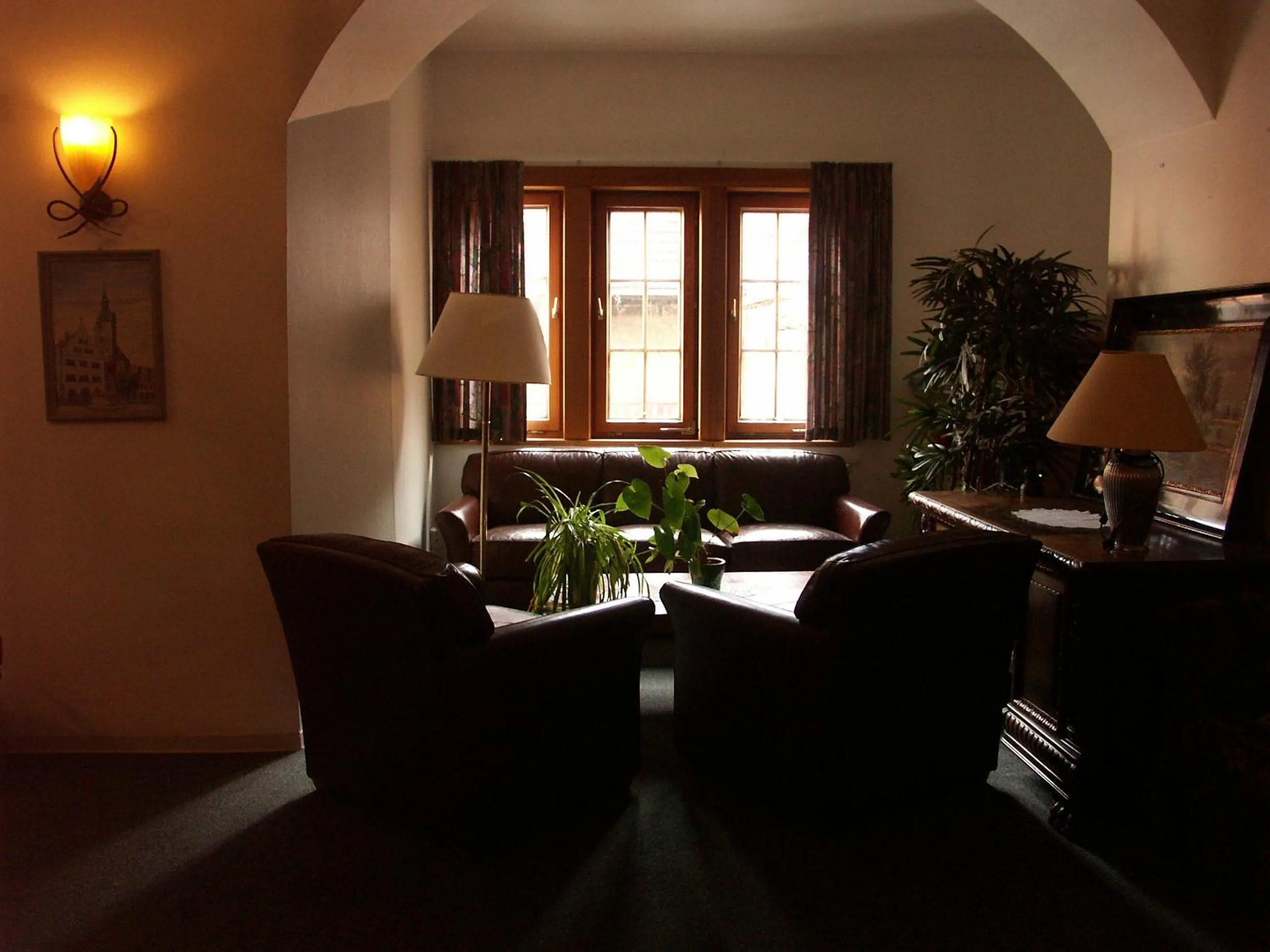 Lobby or reception in Hotel Restaurant Toscana Naumburg