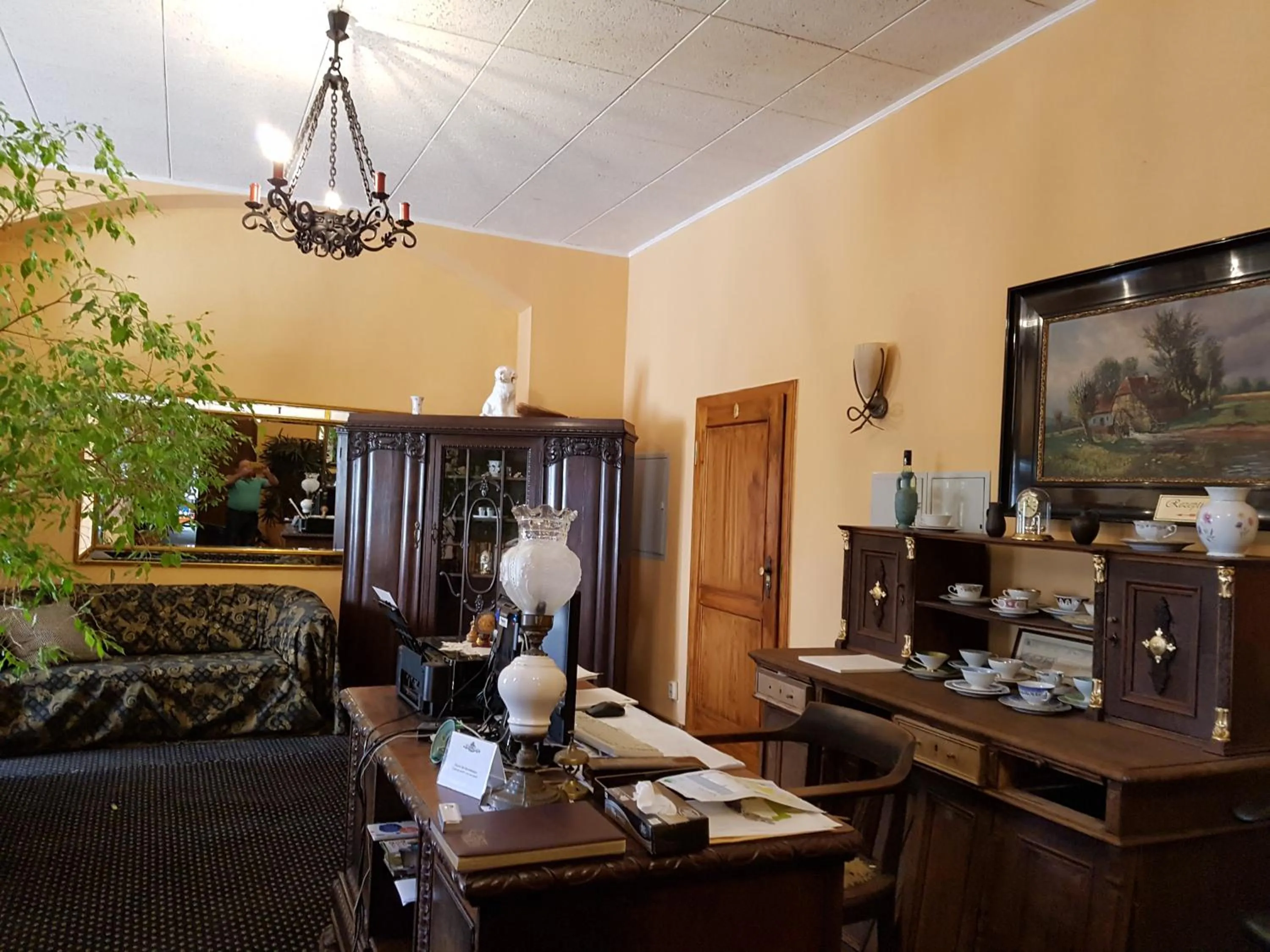 Lobby or reception in Hotel Restaurant Toscana Naumburg