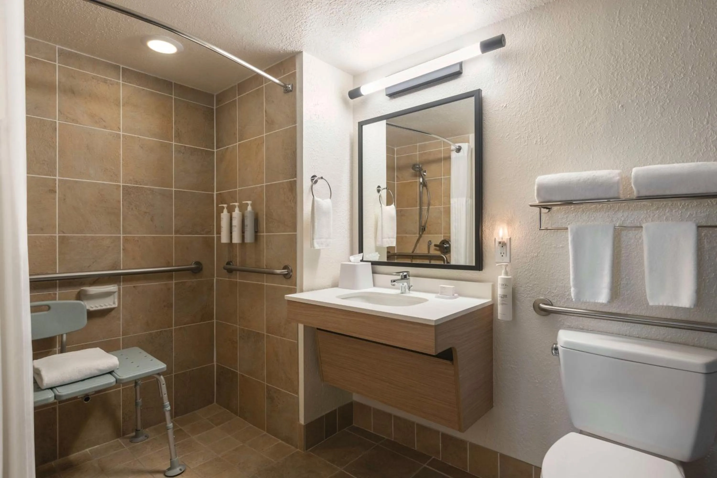Bathroom in Spark by Hilton Sarasota Siesta Key Gateway