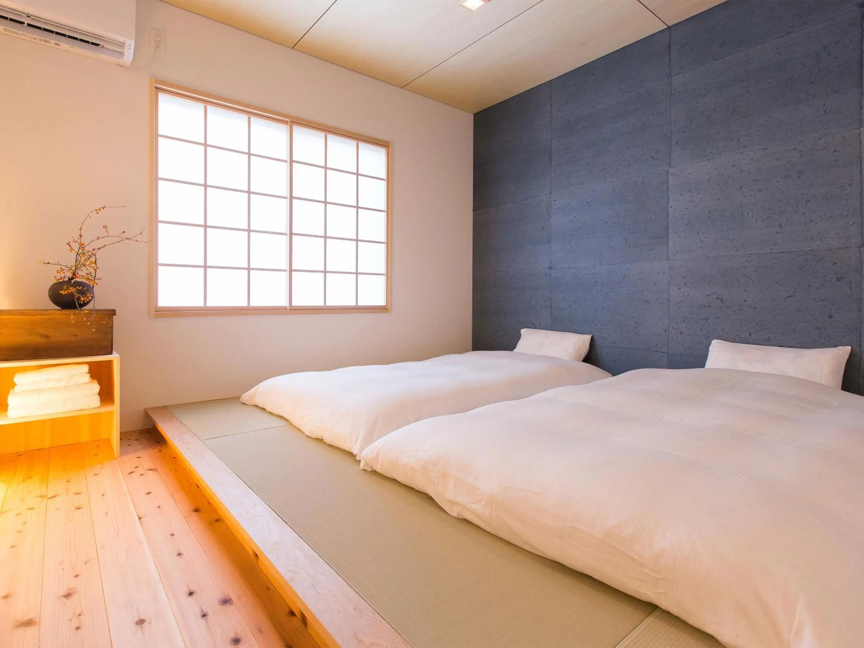Bedroom, Bed in GOTEN TOMOE residence