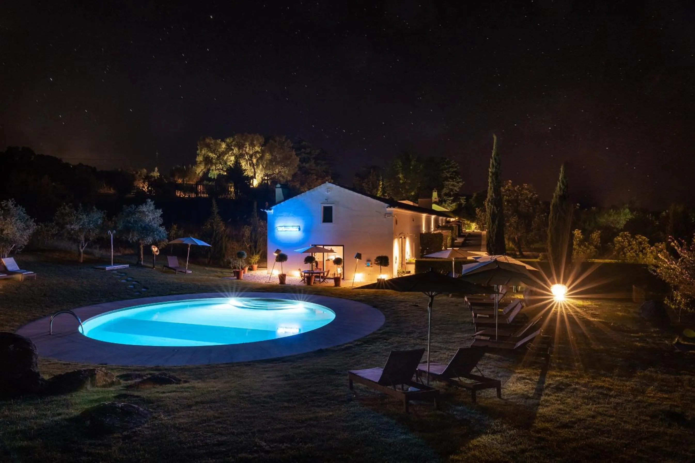 Pool view in Imani Country House