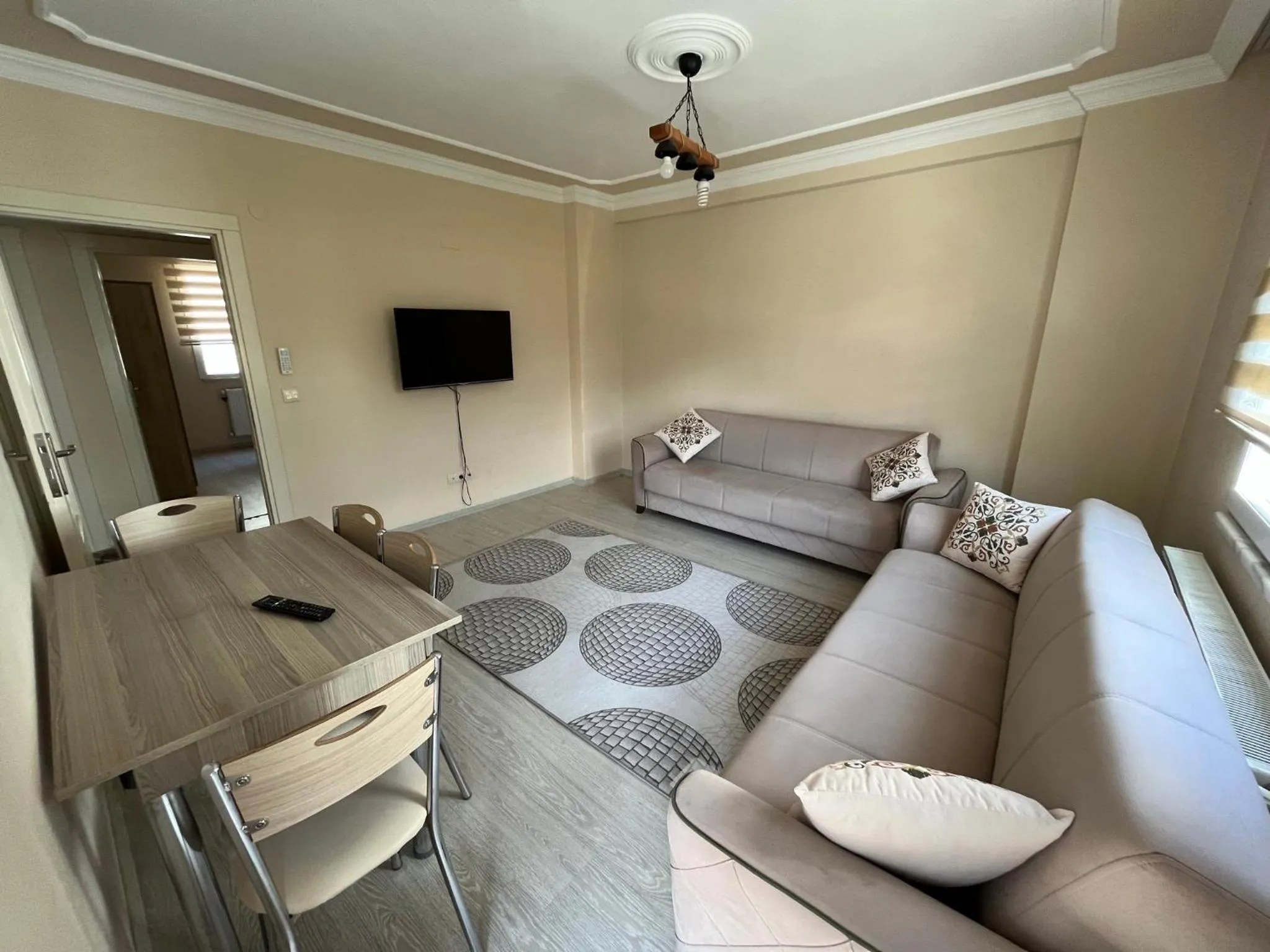 Living room in Cerrahpasa Apart Hotel