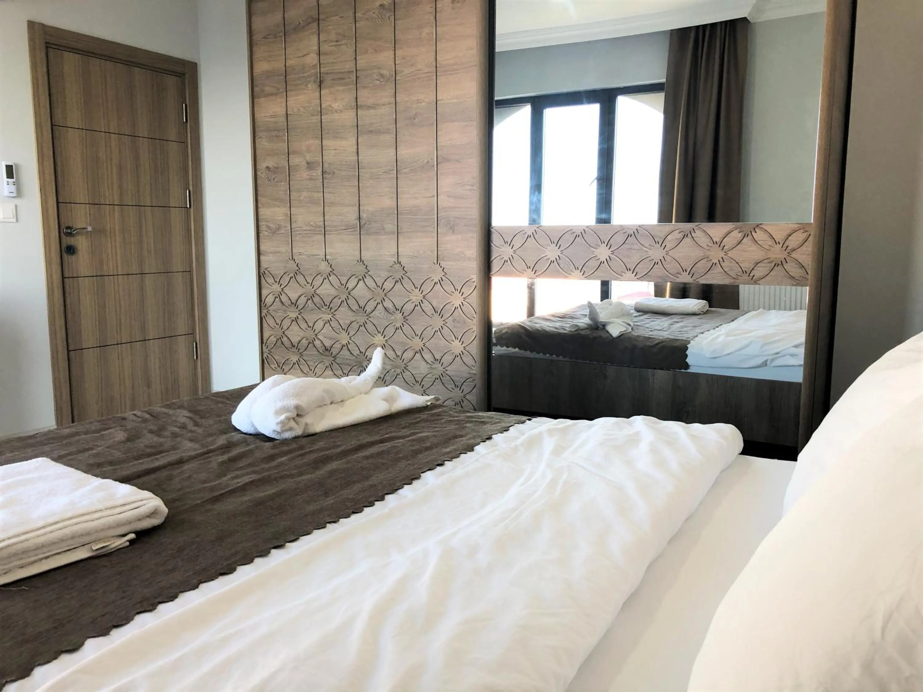 Bed in Cerrahpasa Apart Hotel