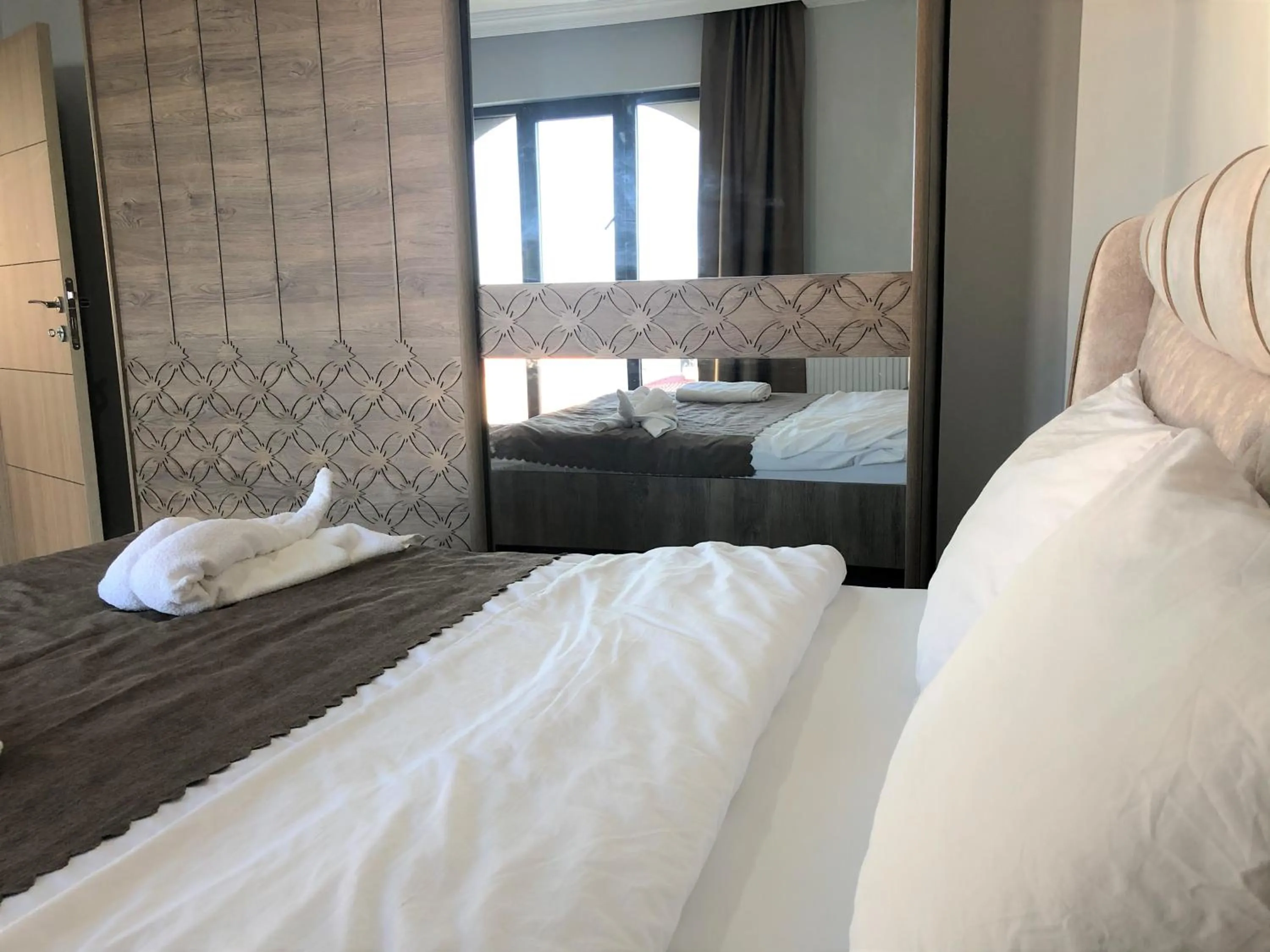 Bed in Cerrahpasa Apart Hotel