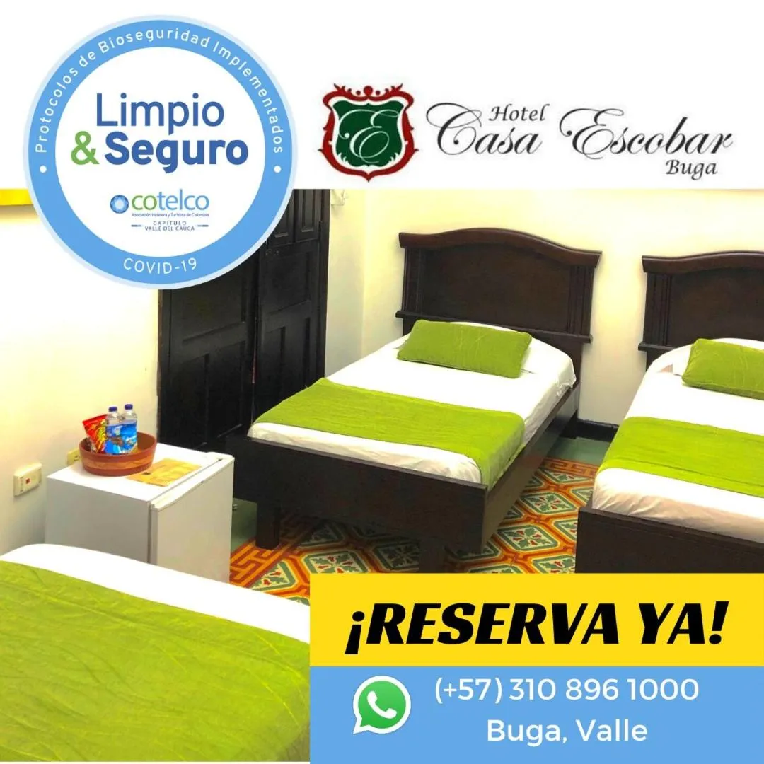 Bed in Casa Escobar Buga
