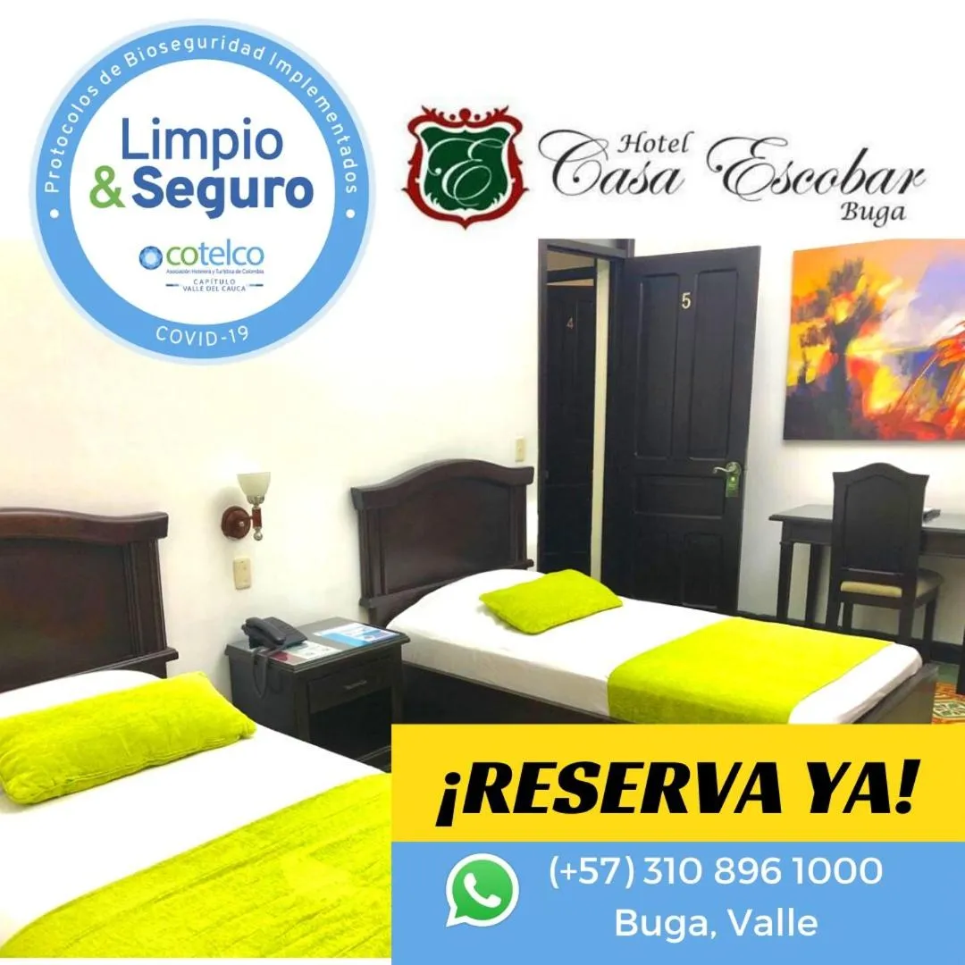 Bed in Casa Escobar Buga