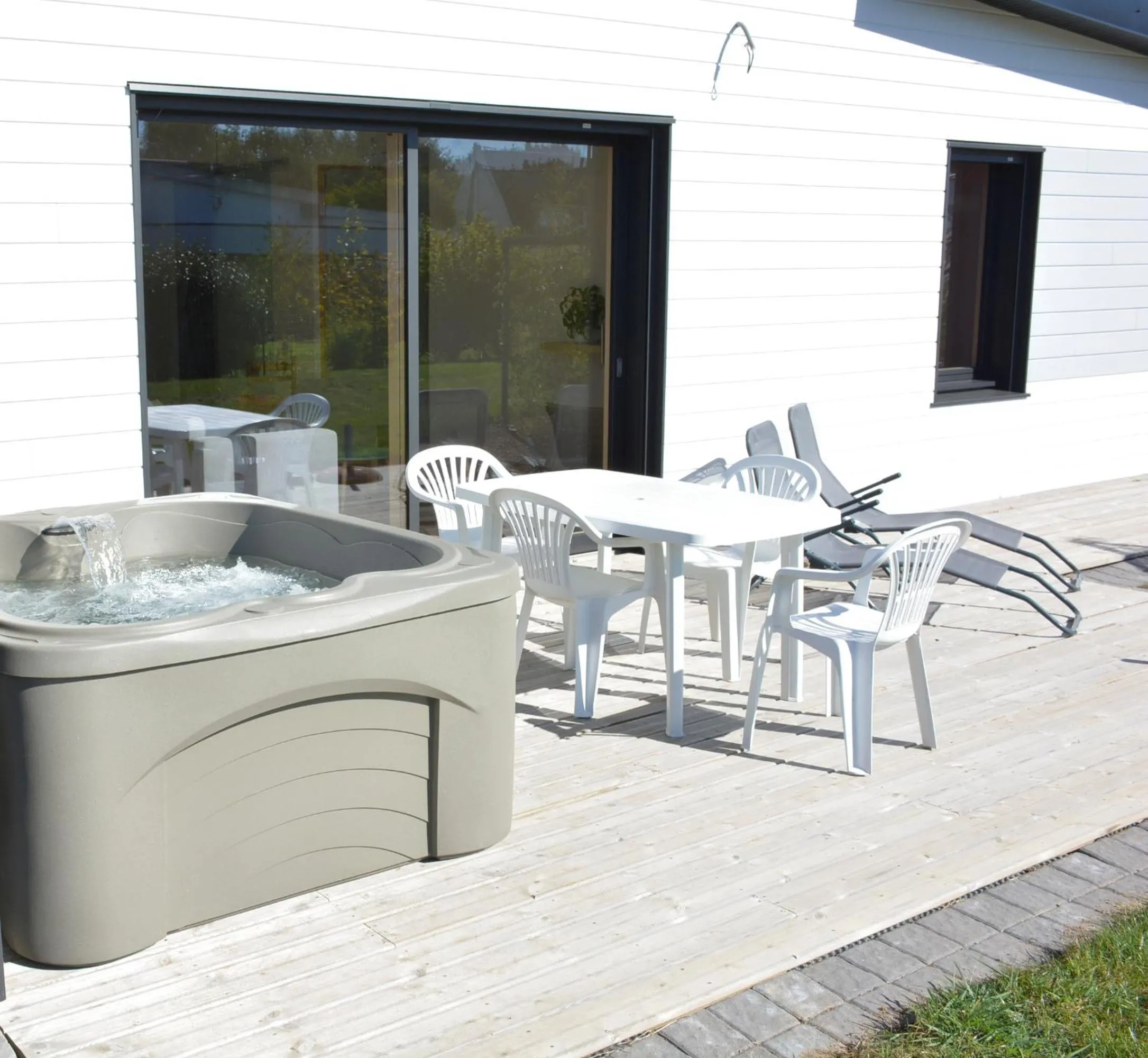 Maison bord de mer avec jacuzzi