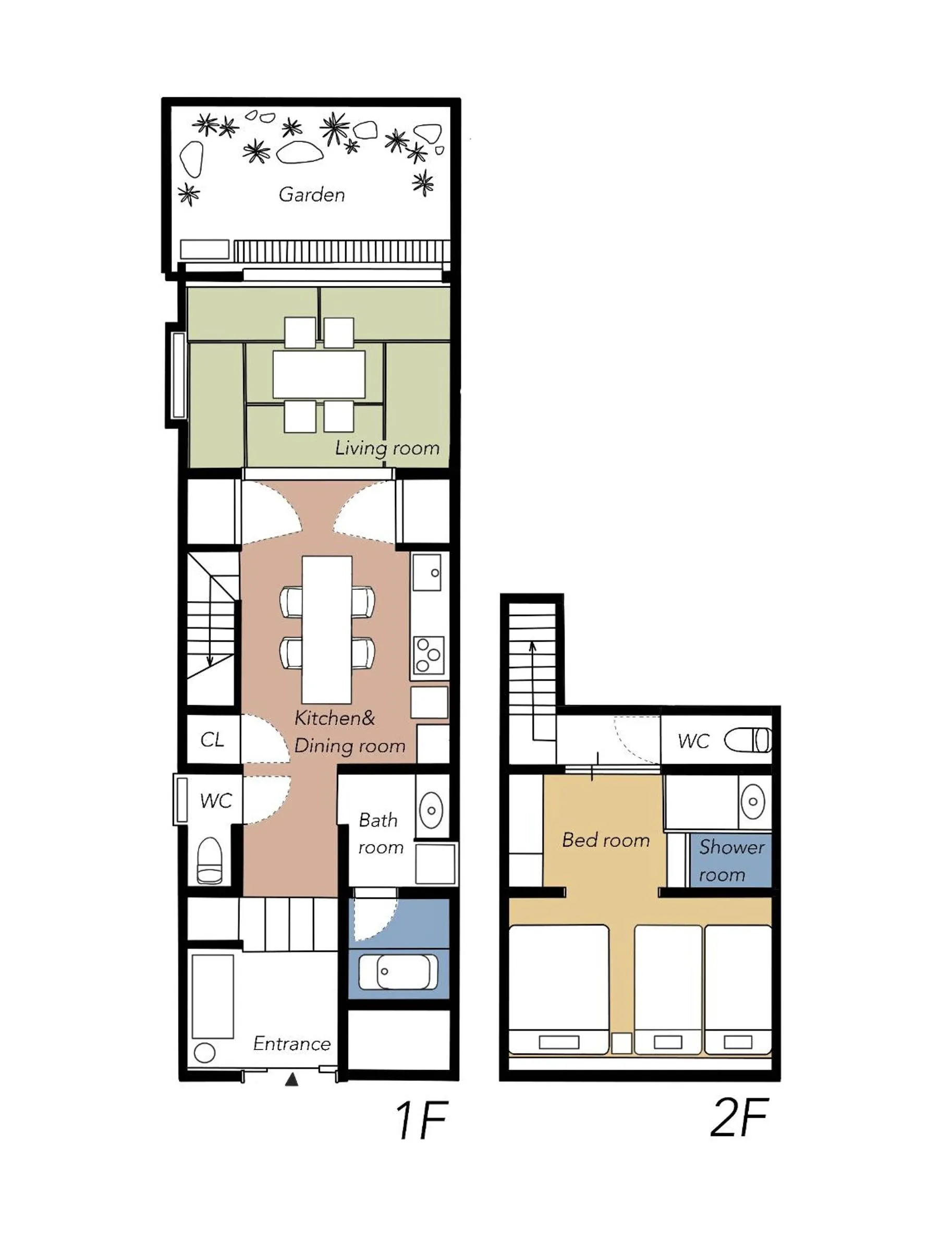 Floor plan in Miun Kinkaku-ji
