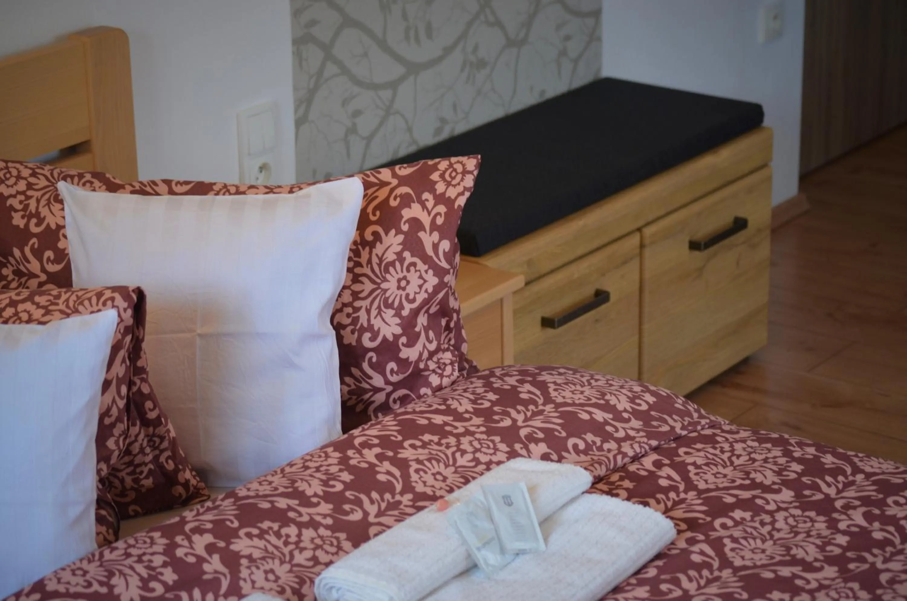 Bed in Pension Vyhlídka